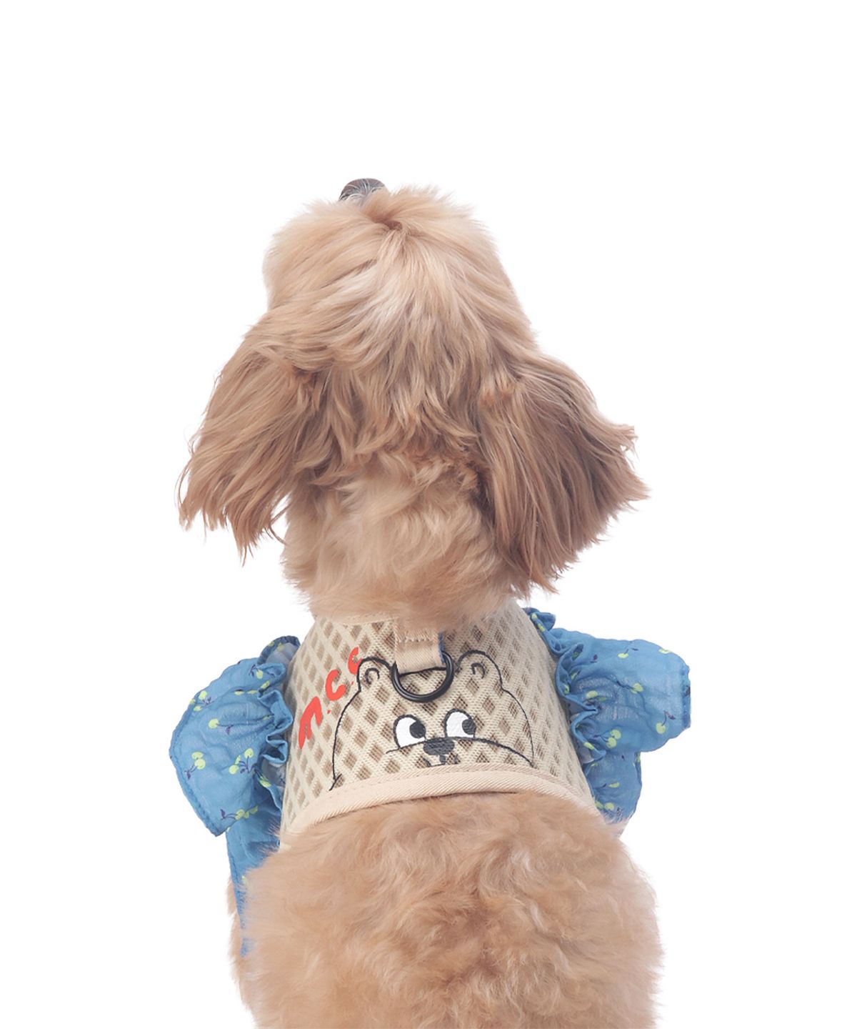 몽슈슈(MONCHOUCHOU) Lazy Farm Mesh Harness Beige