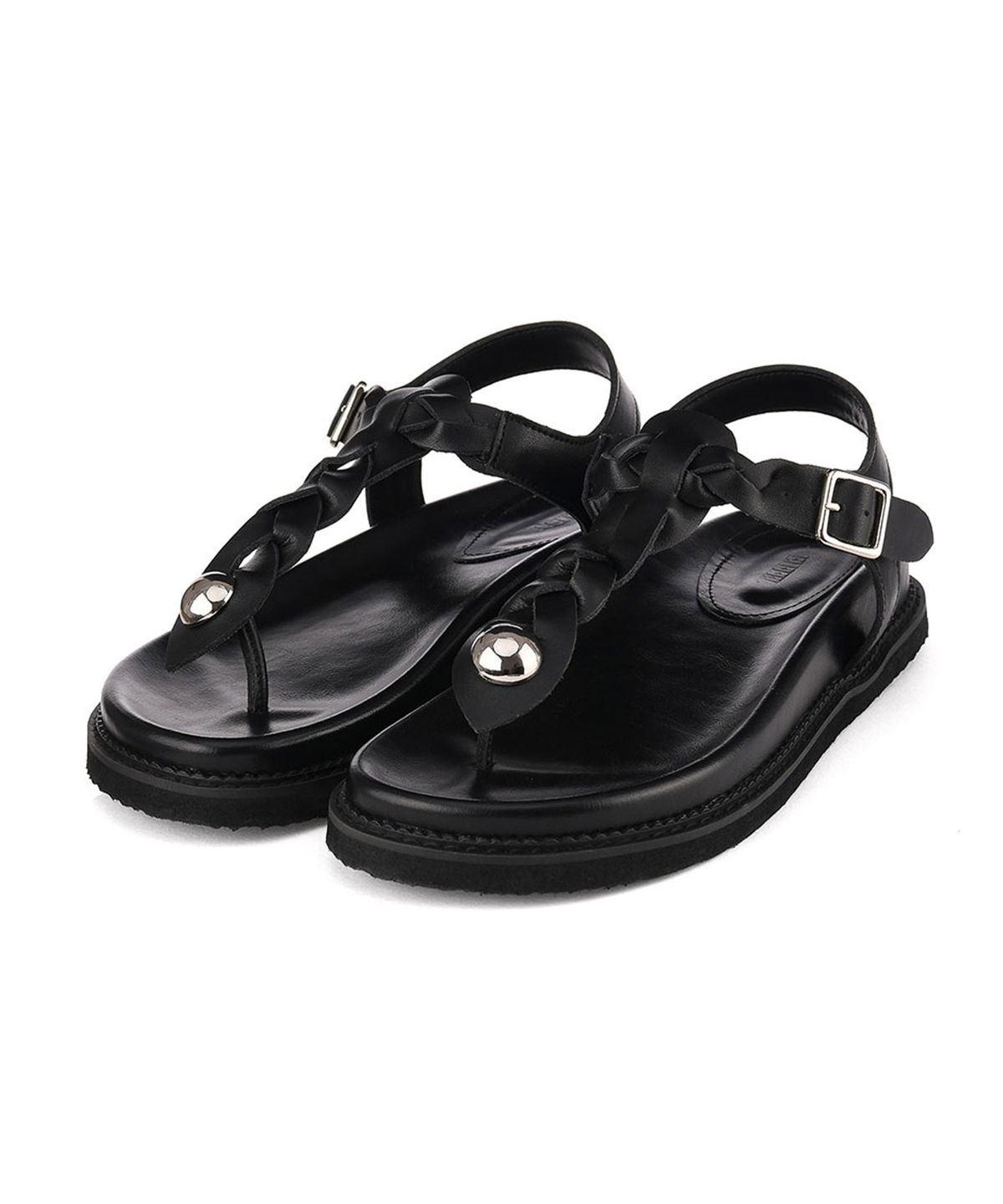 에펠클래식(EIFFELCLASSIC) Dasiy Strap Sandals_ black,brown 데이지 스트랩 샌들 4cm