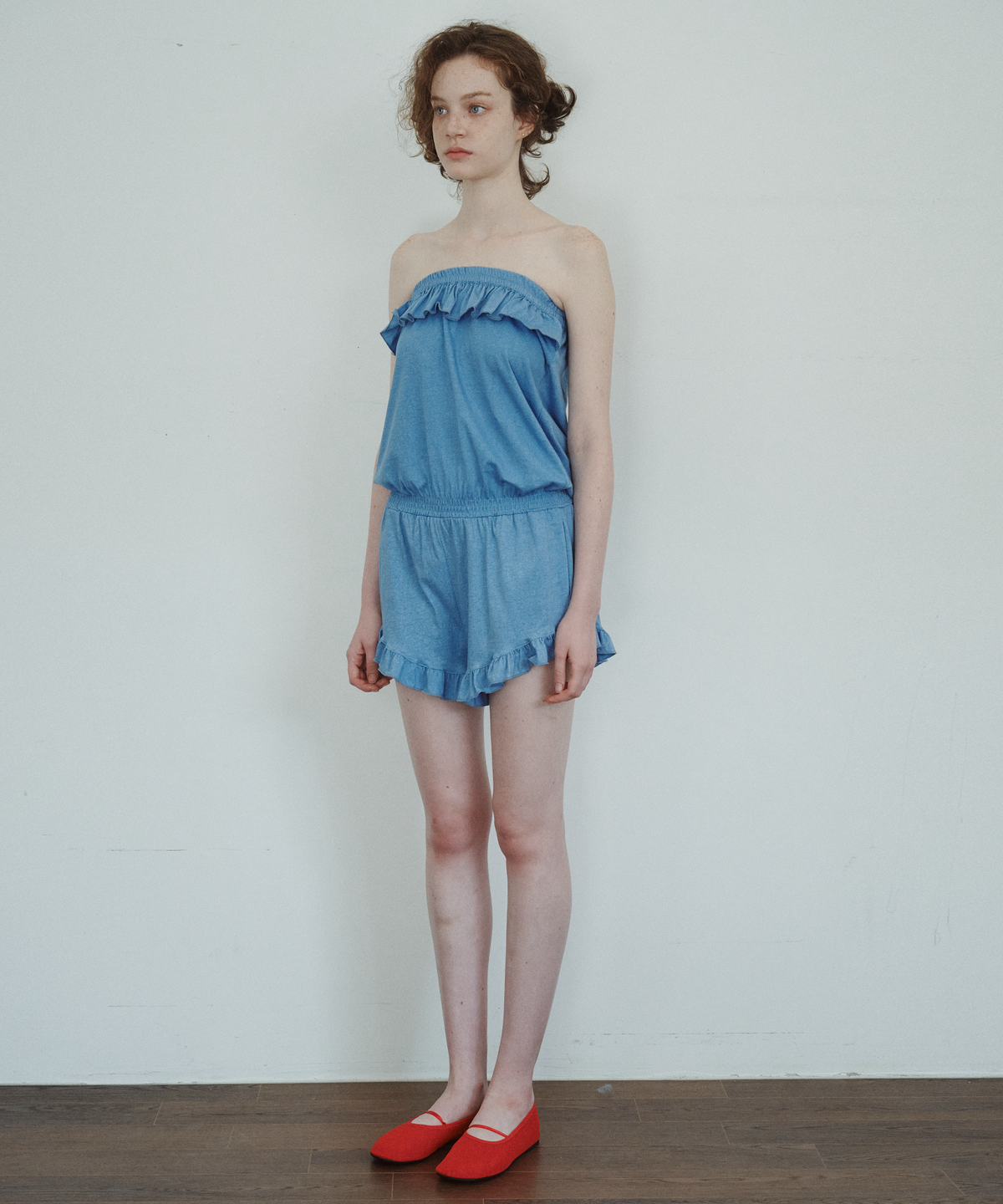펀프롬펀(FUNFROMFUN) WASHING PLAY JUMPSUIT, BLUE