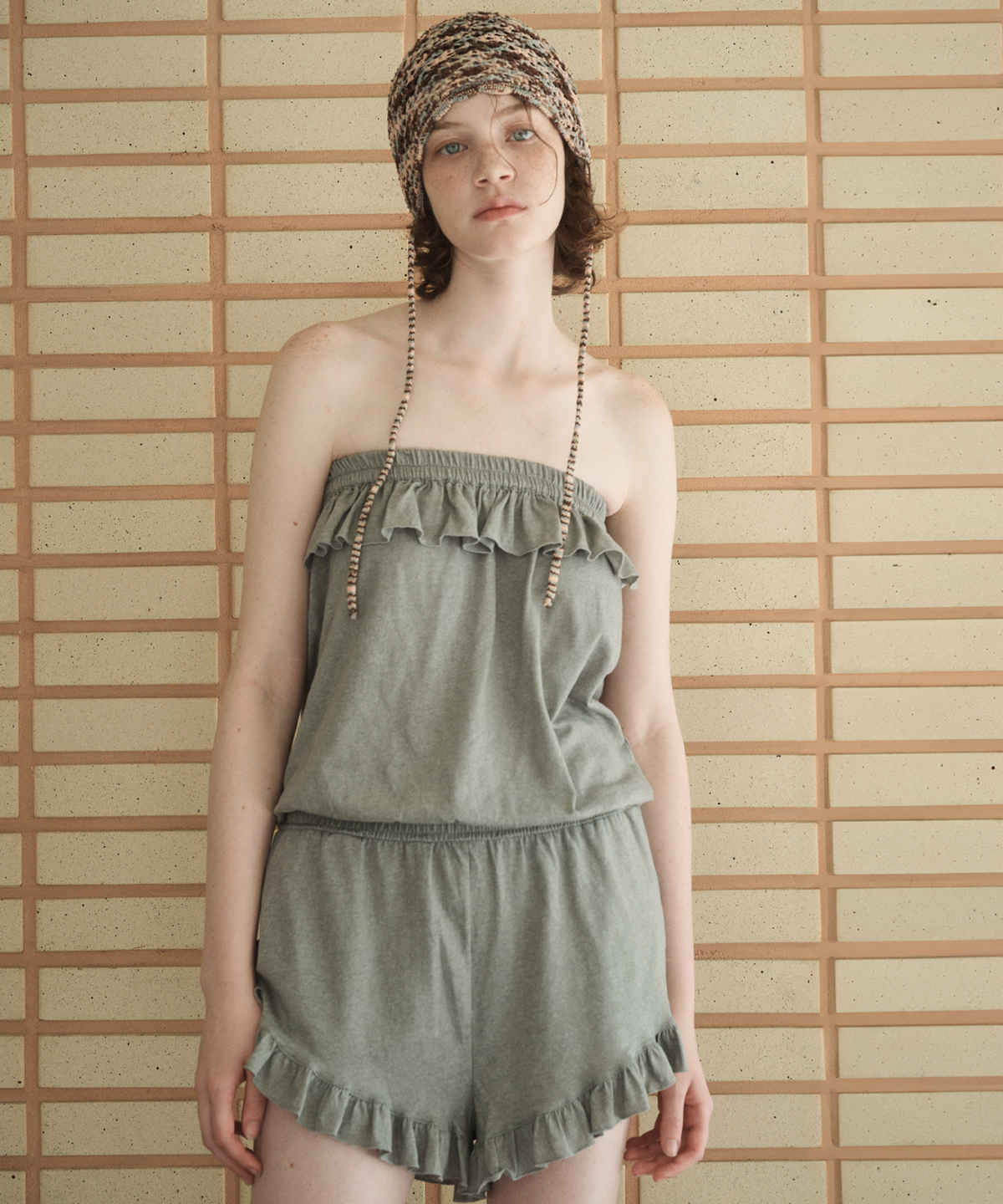 펀프롬펀(FUNFROMFUN) WASHING PLAY JUMPSUIT, GRAY