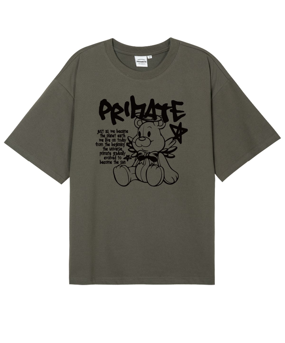 프라임에이트(PRIMATE) GOOD BAER 오버핏 반팔티셔츠 5 Colors