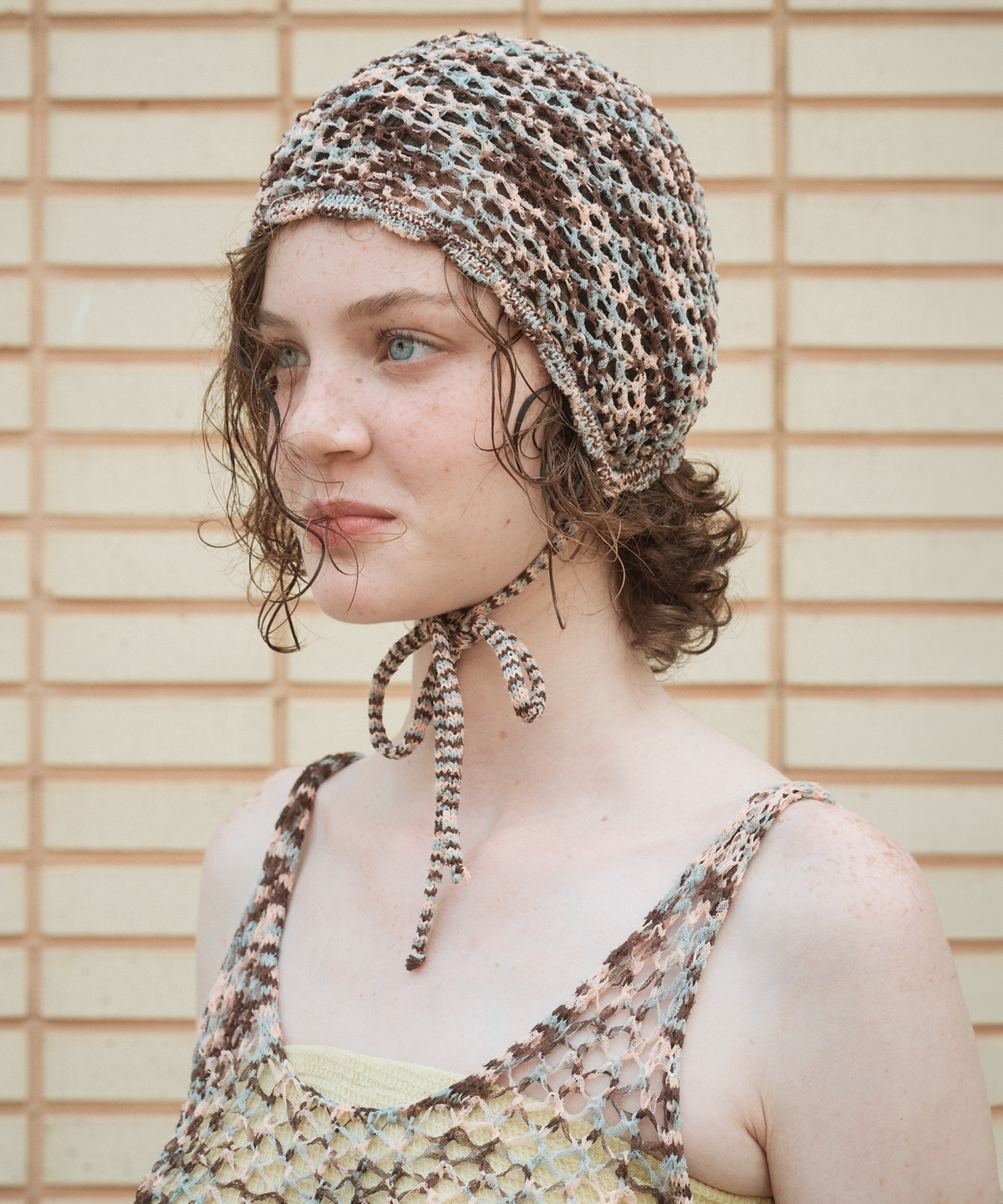 펀프롬펀(FUNFROMFUN) TAPE SHELL BEANIE, BROWN