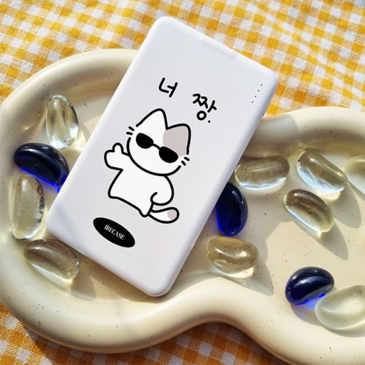이레케이스앤굿즈(IRECASEGOODS) MBTI 동물들 모음 5000mah 보조배터리 슬림핏
