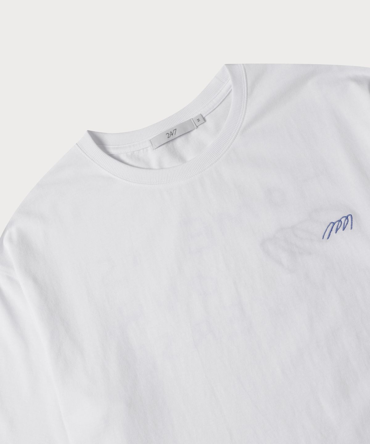 247시리즈(247SERIES) ARTWORK OVERSIZED T-SHIRTS WHITE