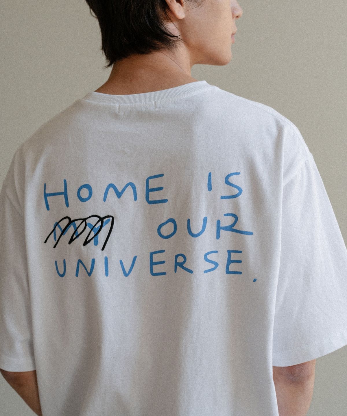 247시리즈(247SERIES) ARTWORK OVERSIZED T-SHIRTS WHITE