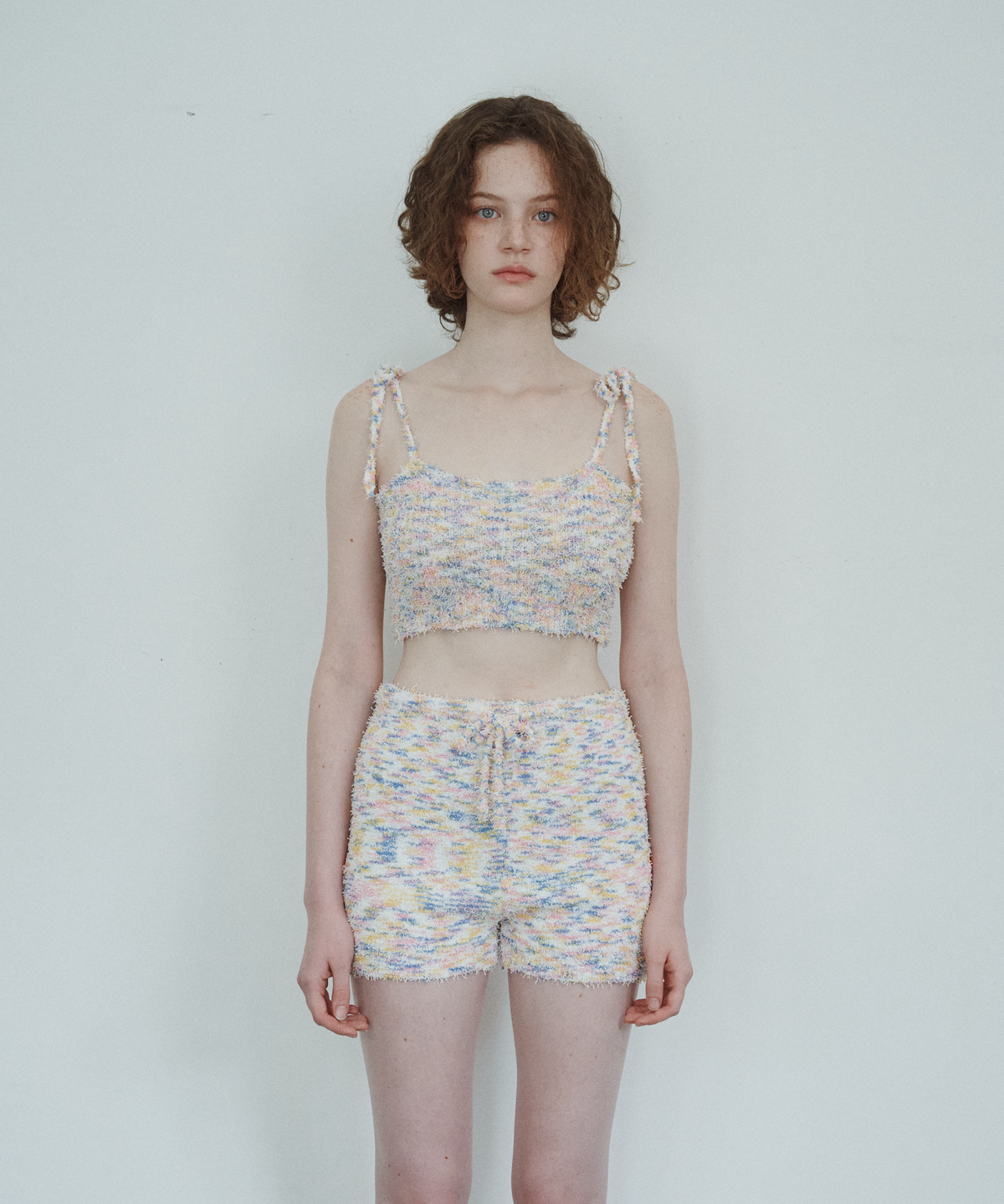 펀프롬펀(FUNFROMFUN) TAFFY CANDY TOP, PINK MARBLE