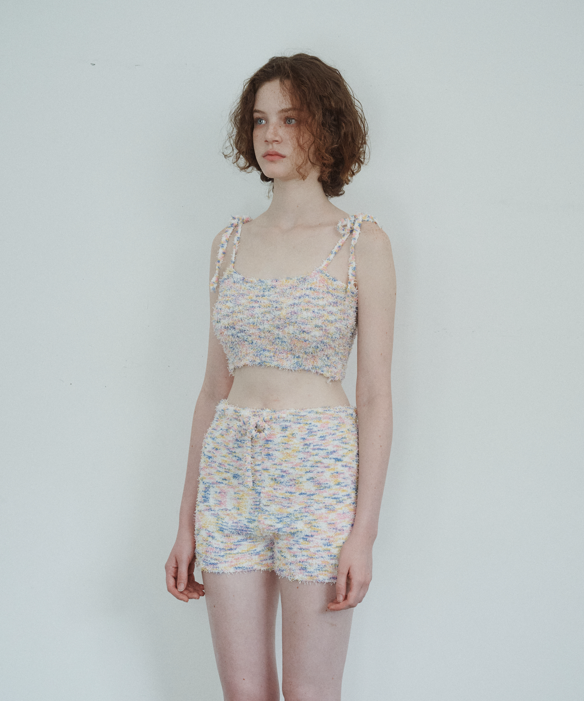 펀프롬펀(FUNFROMFUN) TAFFY CANDY TOP, PINK MARBLE