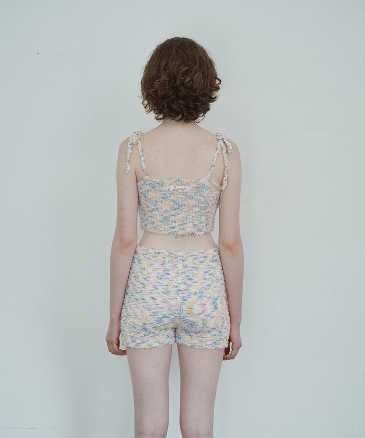 펀프롬펀(FUNFROMFUN) TAFFY CANDY TOP, PINK MARBLE
