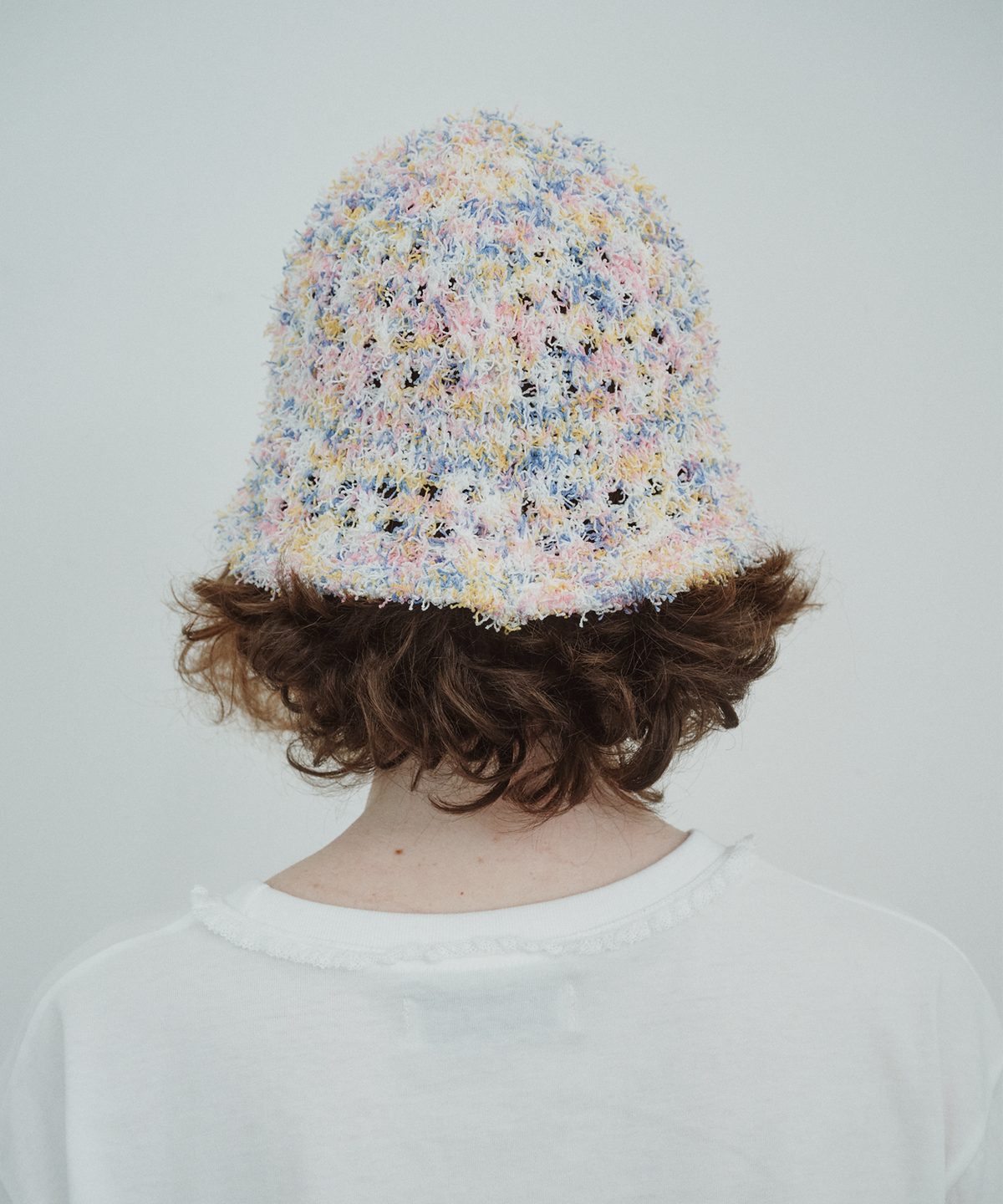 펀프롬펀(FUNFROMFUN) TAFFY CANDY BUCKET HAT, PINK MARBLE
