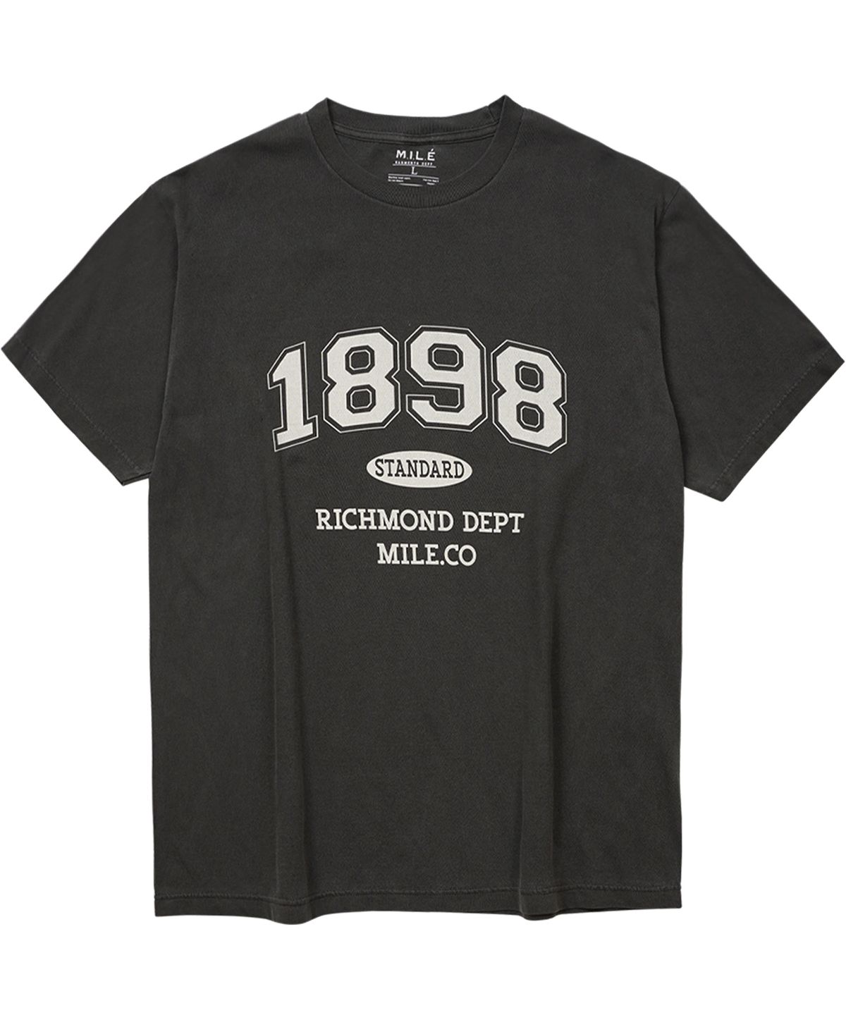 더마일(THEMILE) 1898 RICHMOND CREW [PIGMENT D.GRAY]