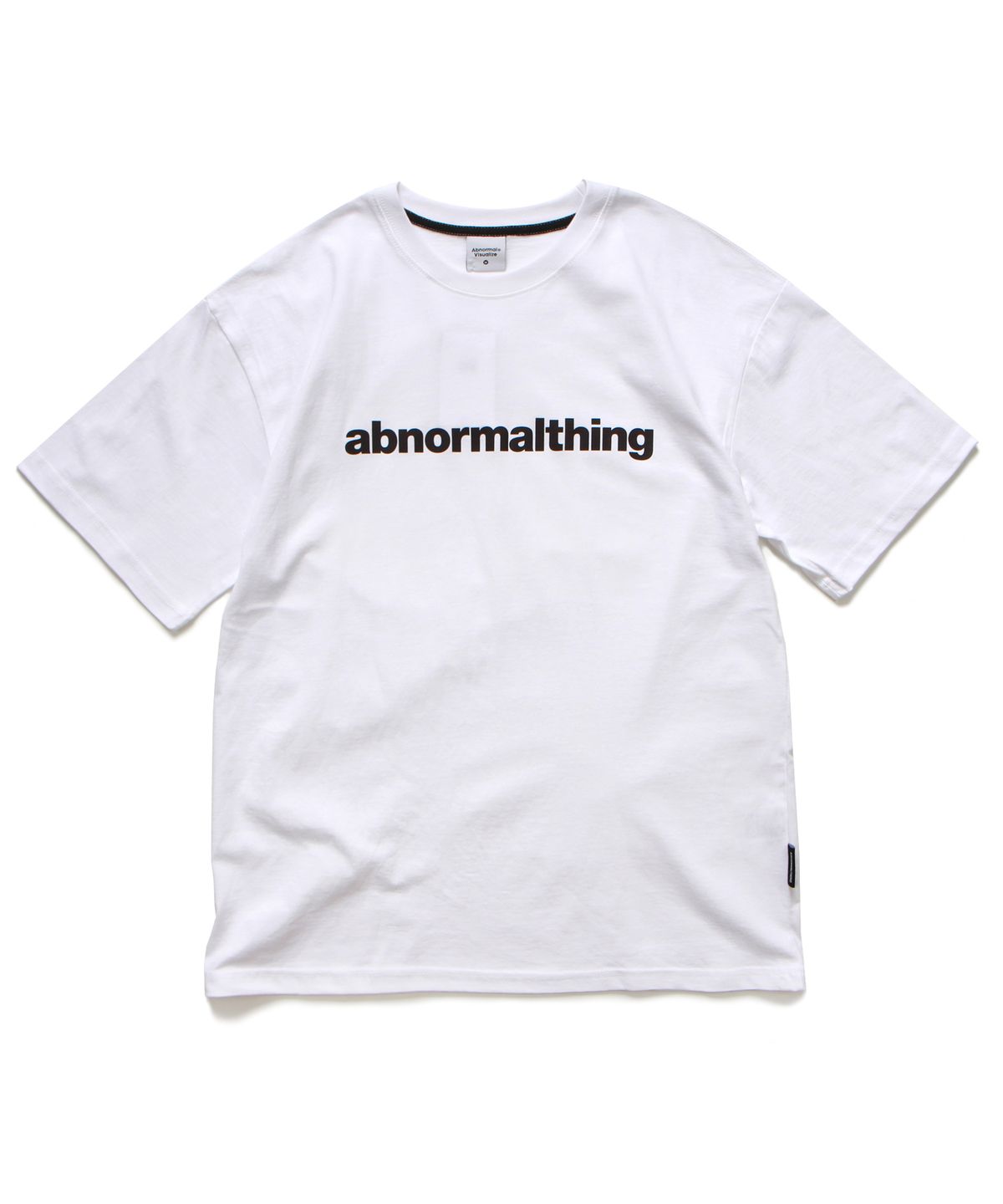 앱놀머씽(ABNORMALTHING) 베이직라인 티셔츠 블랙 (BASICLINE T-SHIRT BLACK)