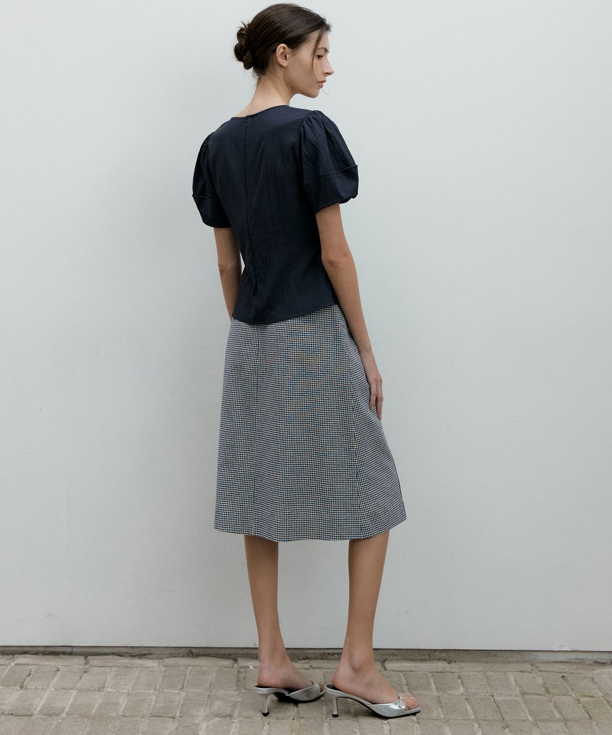 오떼뜨(OCTETTE) WRINGKLE VOLUME BLOUSE_2COLOR
