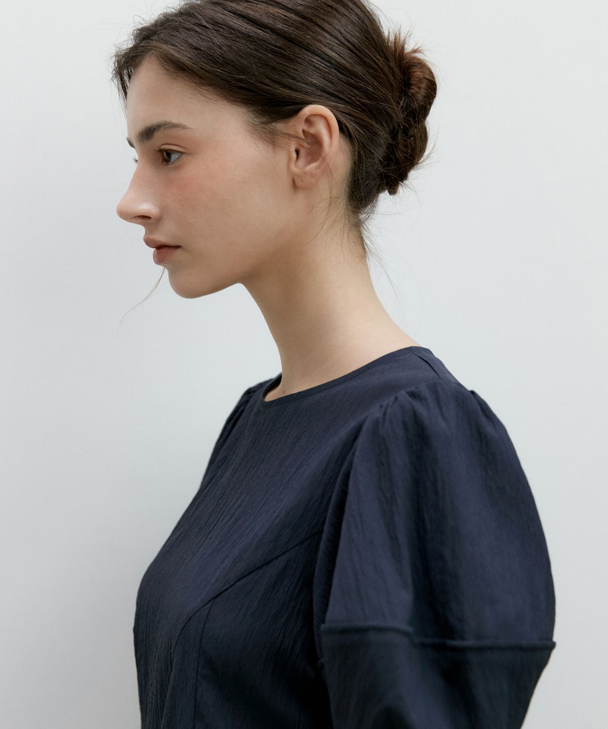 오떼뜨(OCTETTE) WRINGKLE VOLUME BLOUSE_2COLOR