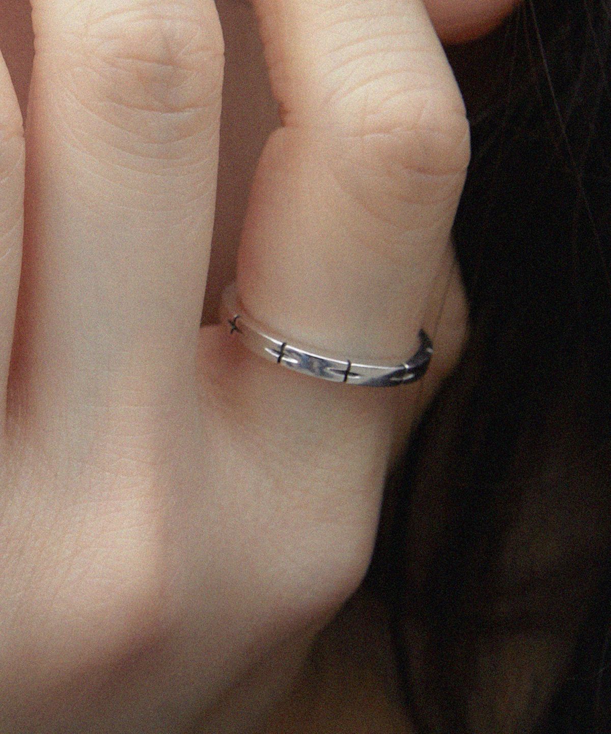 바이위켄드(BYWEEKEND) Mini cross ring