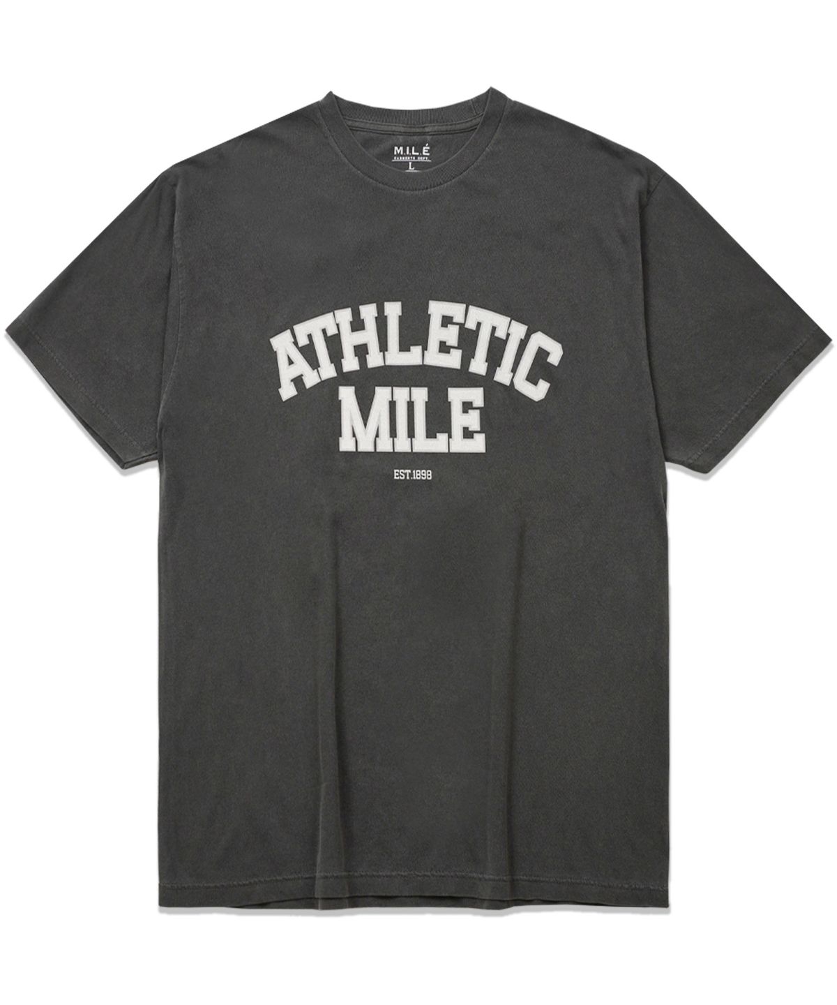 더마일(THEMILE) ATHLETIC MILE CREW [PIGMENT D.GREY]