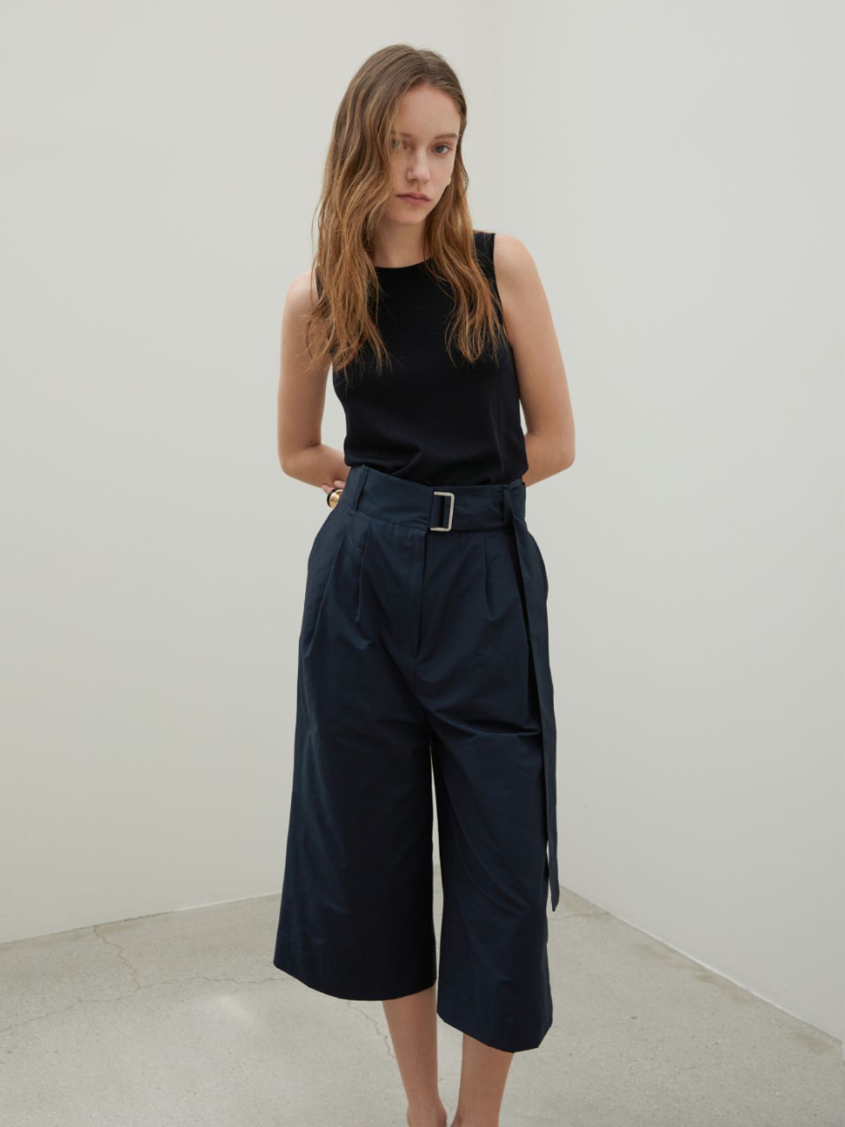 분닥세인츠(THE BOONDOCK SAINTS) Belted Trousers Navy