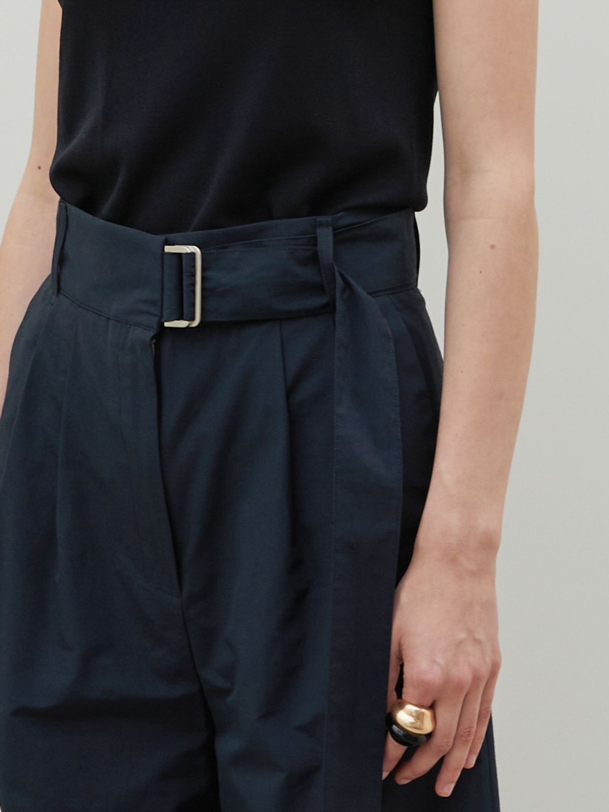 분닥세인츠(THE BOONDOCK SAINTS) Belted Trousers Navy