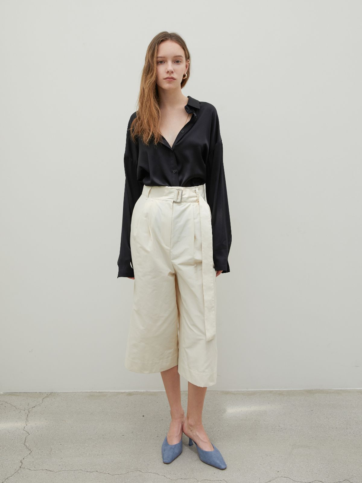 분닥세인츠(THE BOONDOCK SAINTS) Belted Trousers Cream