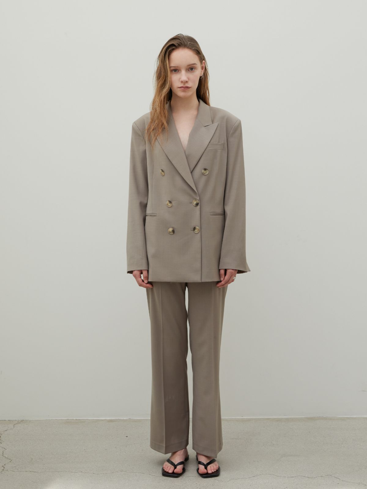 분닥세인츠(THE BOONDOCK SAINTS) Double Breasted Blazer Beige
