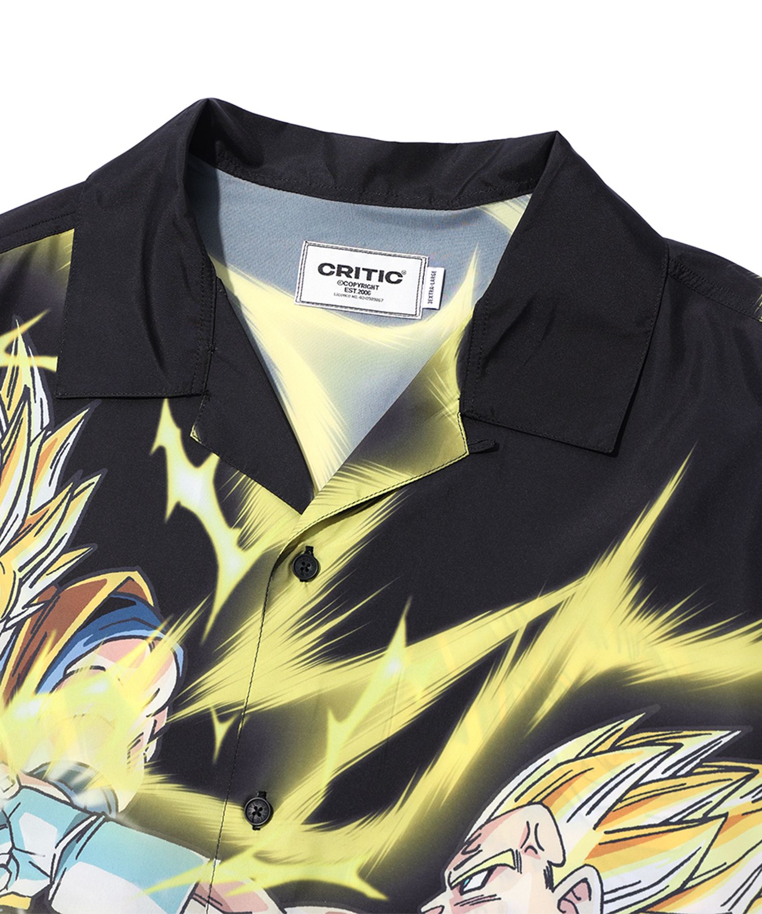 [CRITIC]SON GOKU VS MAJIN VEGETA OPEN COLLAR SHIRT/追跡付 MUSINSA | CRITIC CRITIC x DRAGON BALL Z SON GOKU VS MAJIN