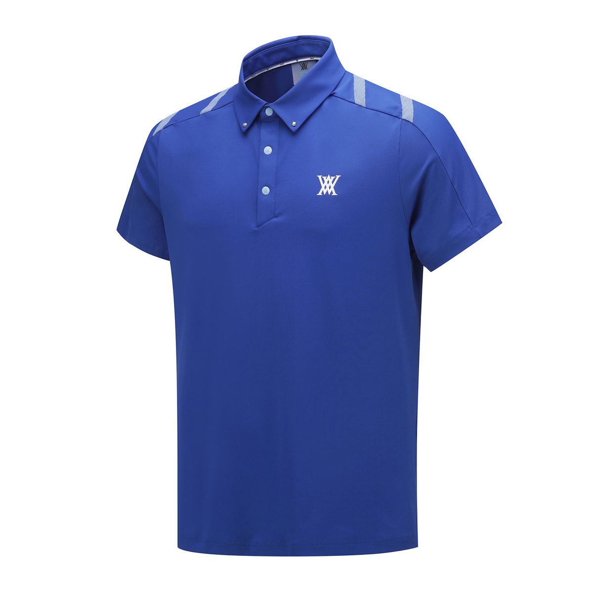 어뉴골프(ANEW GOLF) MEN ICE DOTS LOGO PATTERN SHORT T-SHIRT_RB