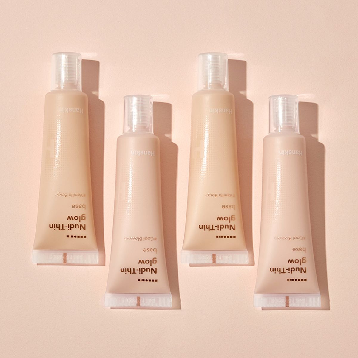 한스킨(HANSKIN) [퍼프7매증정] 누디씬 글로우 베이스 30ml SPF35 PA++ (쿨블라썸, 바닐라베이지)
