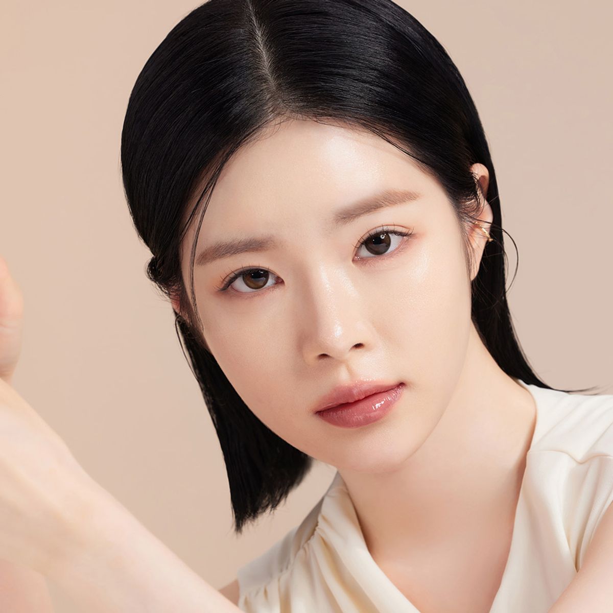 한스킨(HANSKIN) 누디씬 글로우 베이스 30ml SPF35 PA++ 2개 (쿨블라썸, 바닐라베이지)