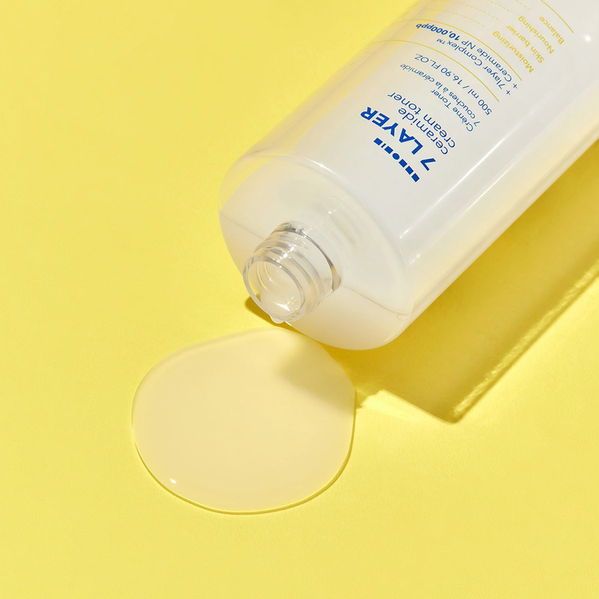 한스킨(HANSKIN) 세븐레이어 세라마이드 크림 토너 500ml 2개(화장솜80매 증정)