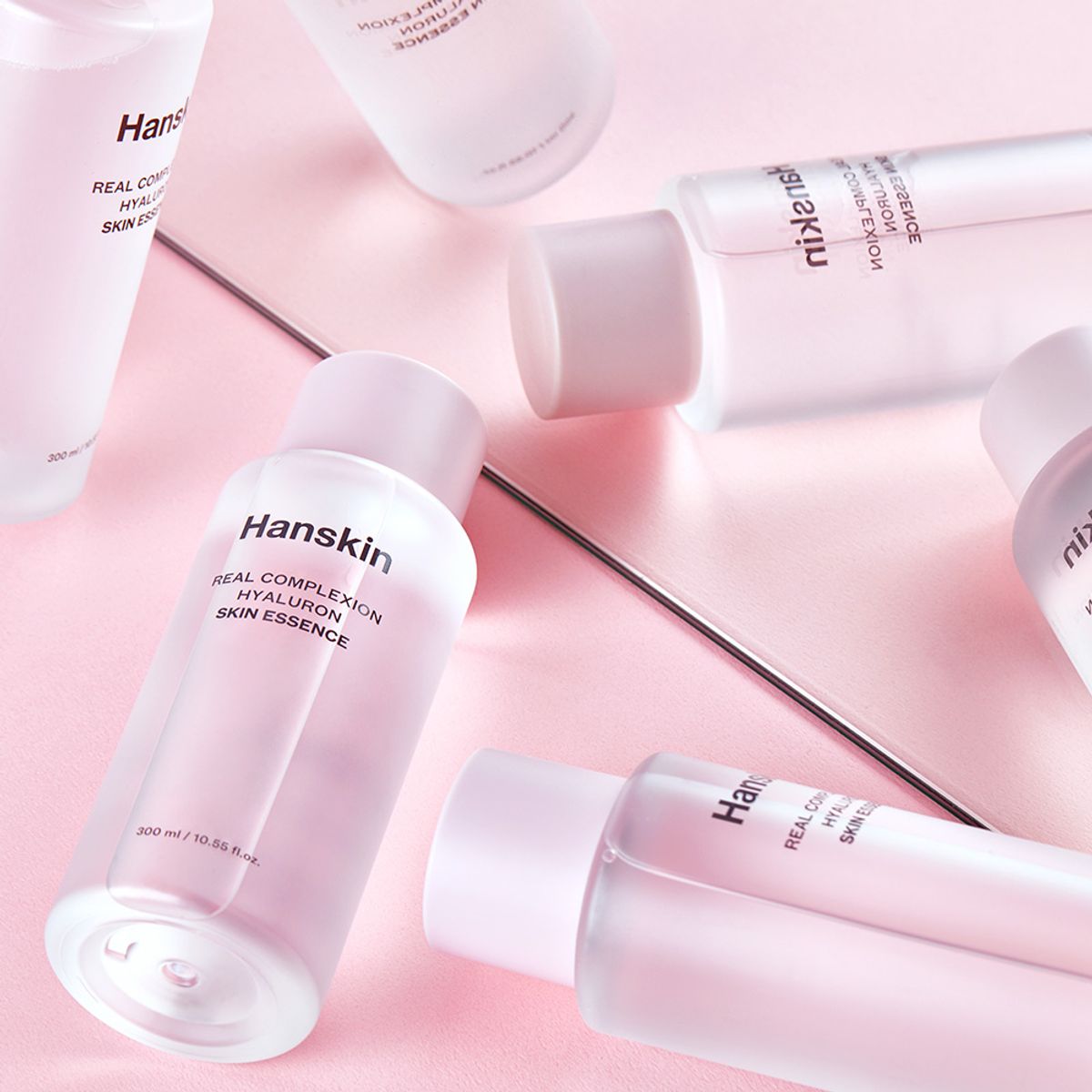 한스킨(HANSKIN) 리얼 컴플렉션 히알루론 스킨에센스 300ml 2개