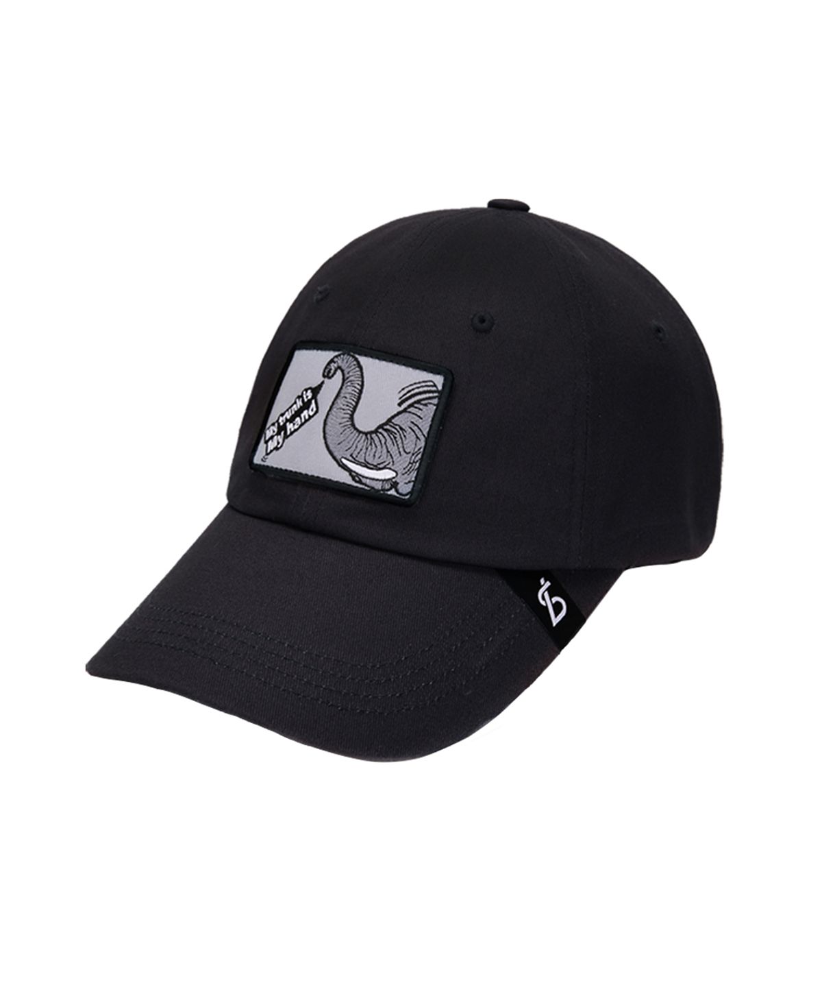 블랙샌즈(BLACK SANDS) 애니멀 와펜 코끼리 볼캡 (2 colors)