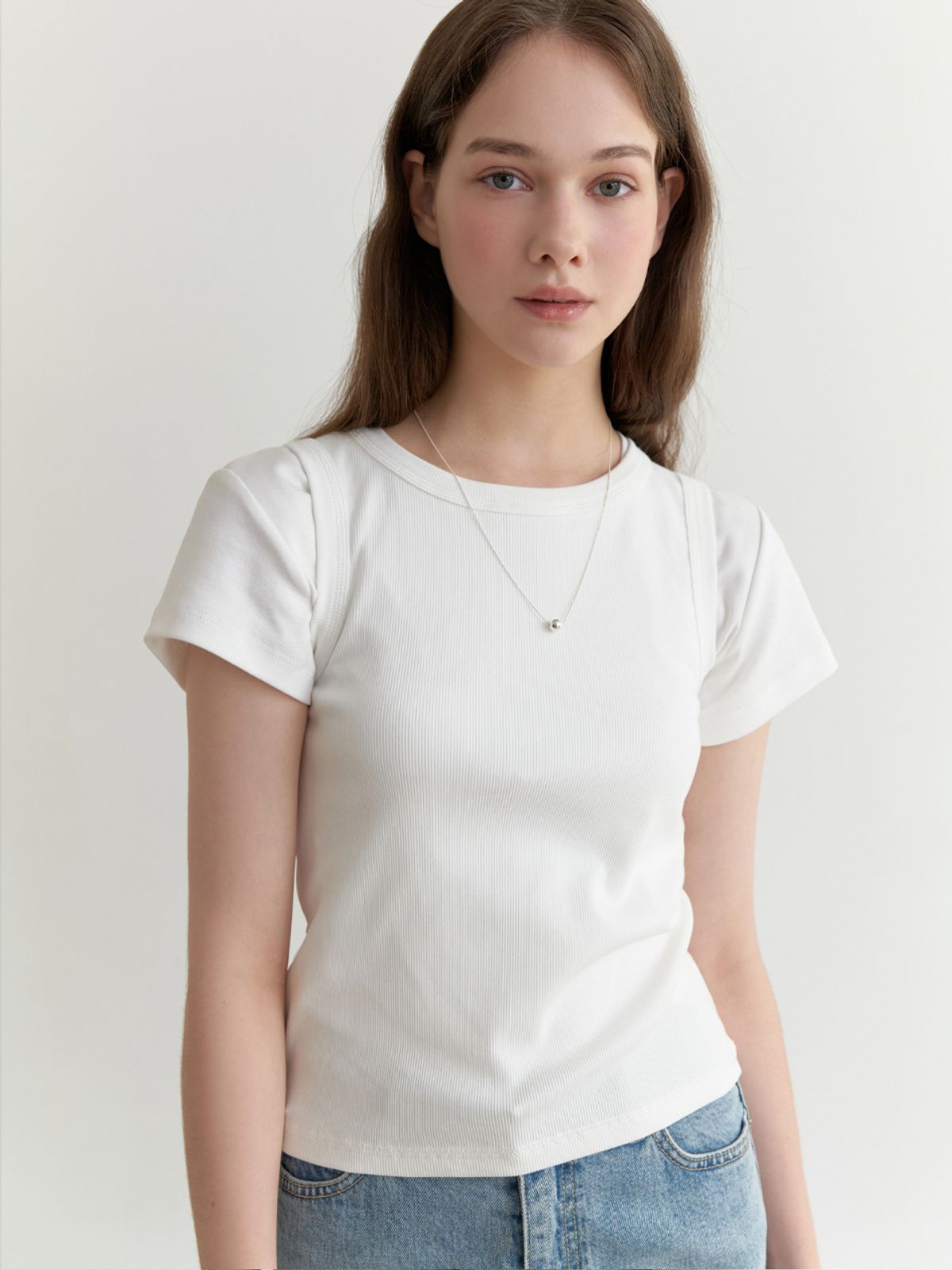리엘(RE L) Minimal sleeveless (ivory)
