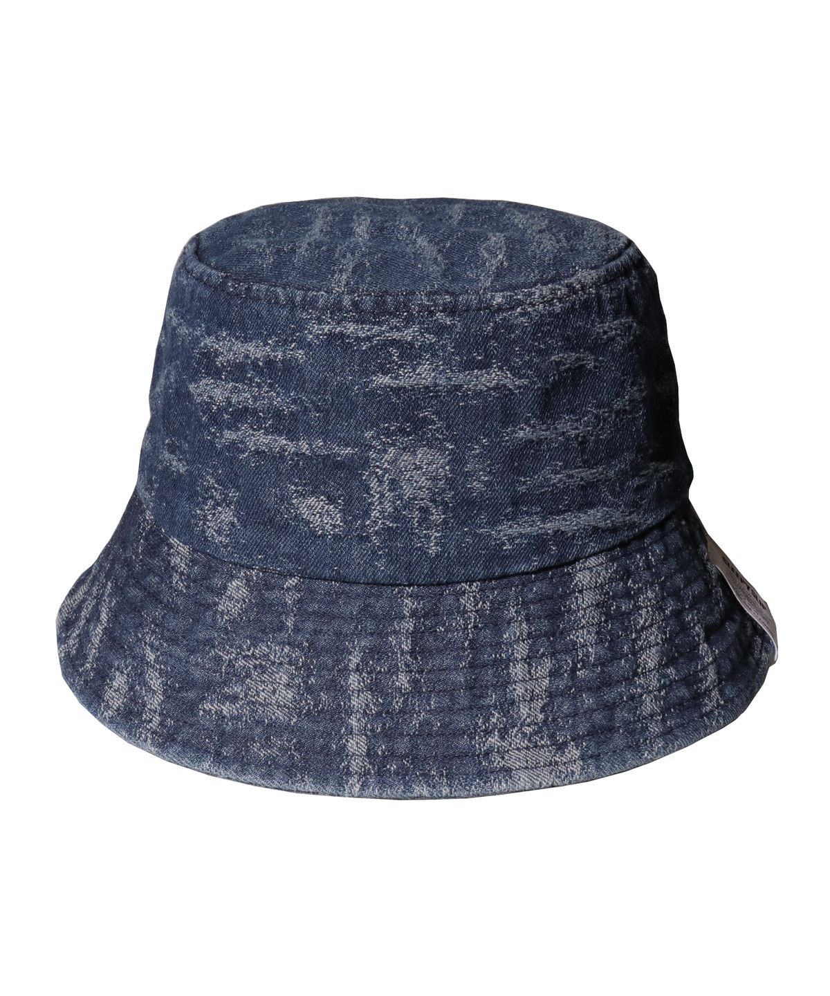 슬리피슬립(SLEEPYSLIP) SCRATCH BLUE DENIM BUCKET HAT