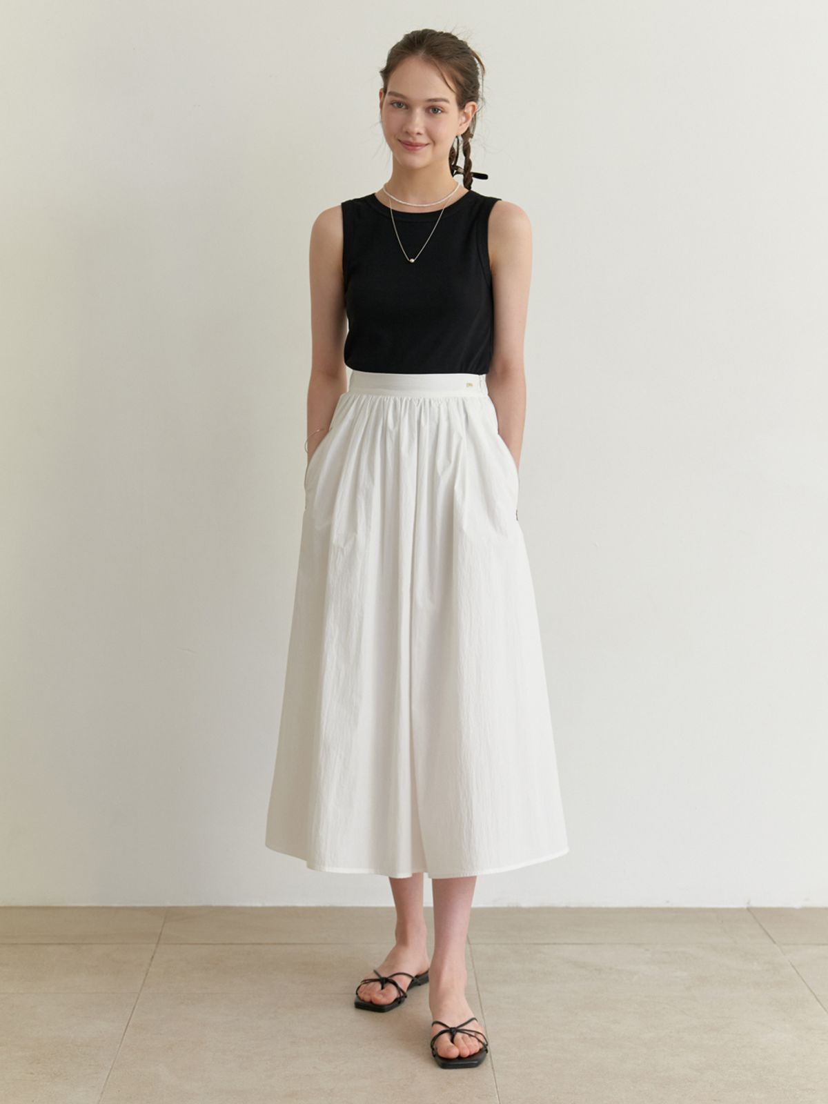 리엘(RE L) Minimal sleeveless (black)
