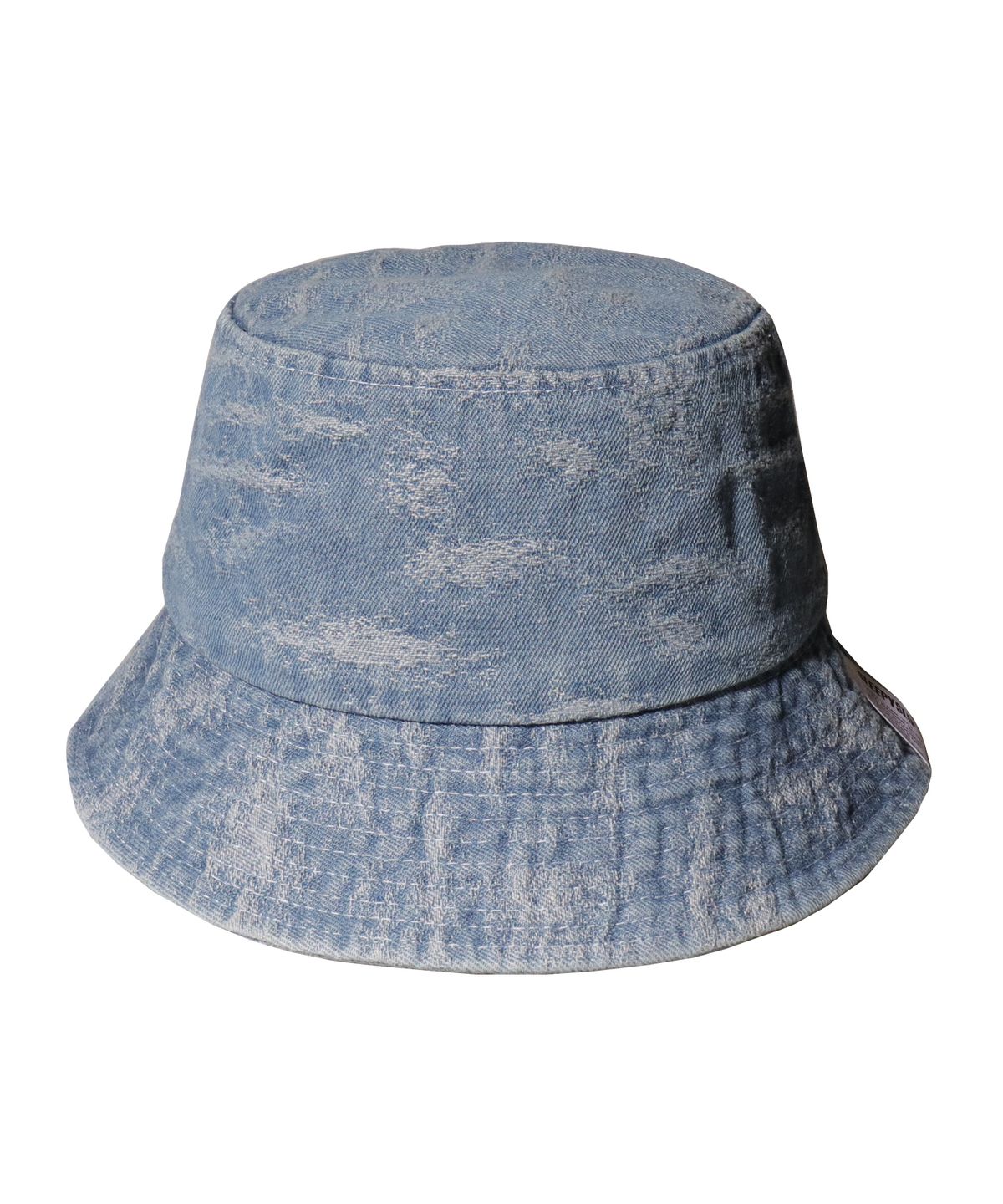 슬리피슬립(SLEEPYSLIP) SCRATCH LIGHT DENIM BUCKET HAT