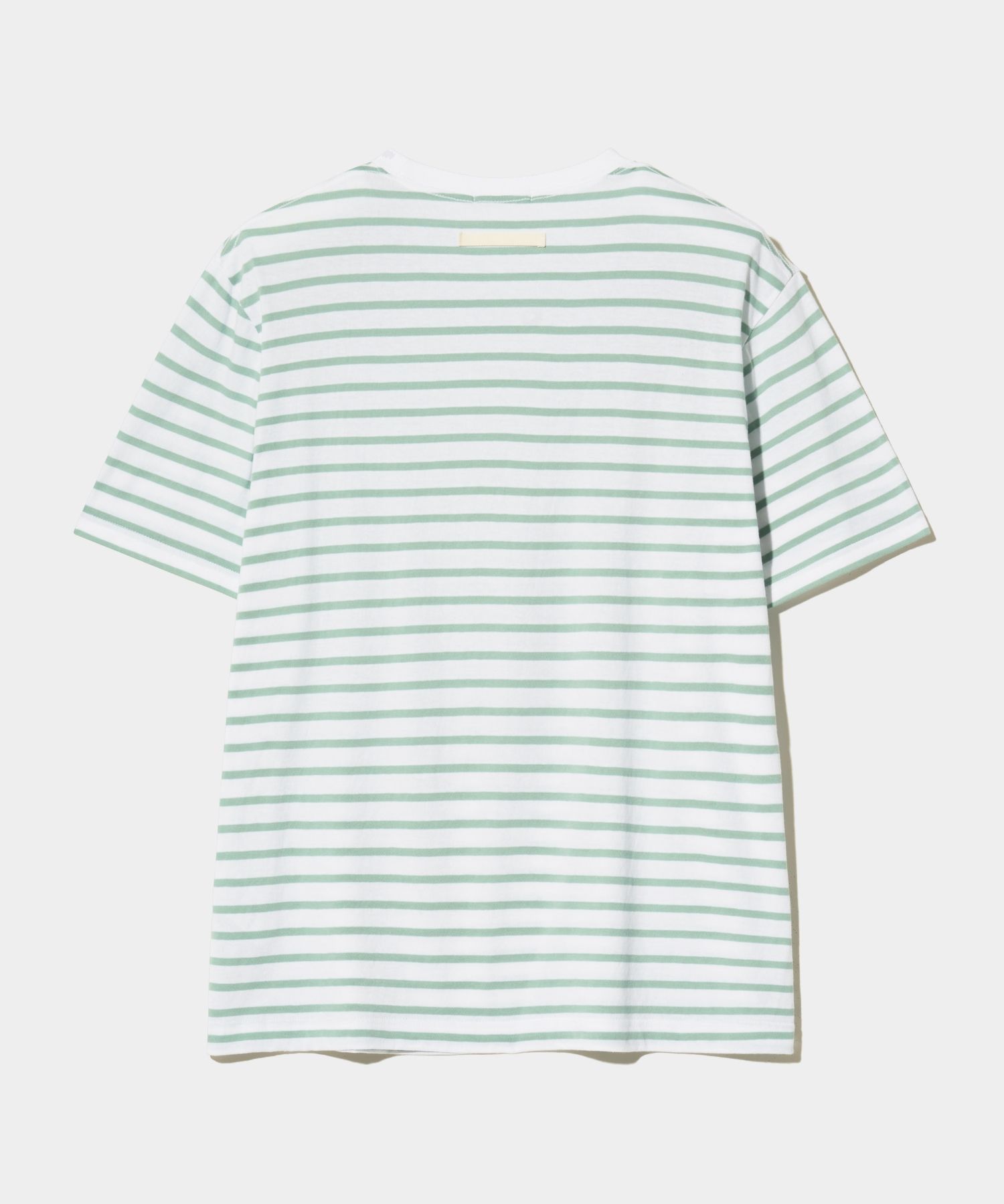 ★関税/送料込★Satur★All Day Basic Stripe T-Shirt MUSINSA | SATUR All Day Basic Stripe Short Sleeve T-shirt Mint