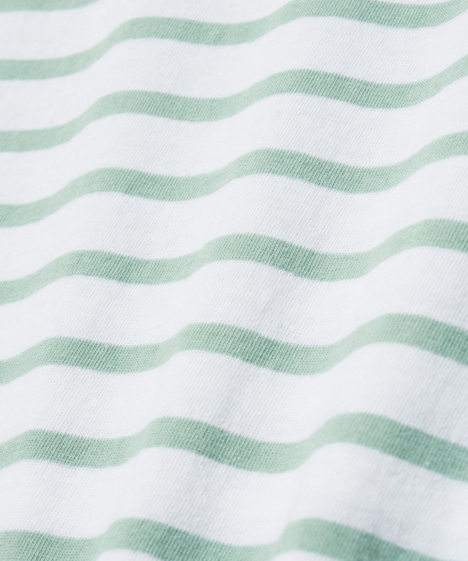 MUSINSA | SATUR All Day Basic Stripe Short Sleeve T-shirt Mint
