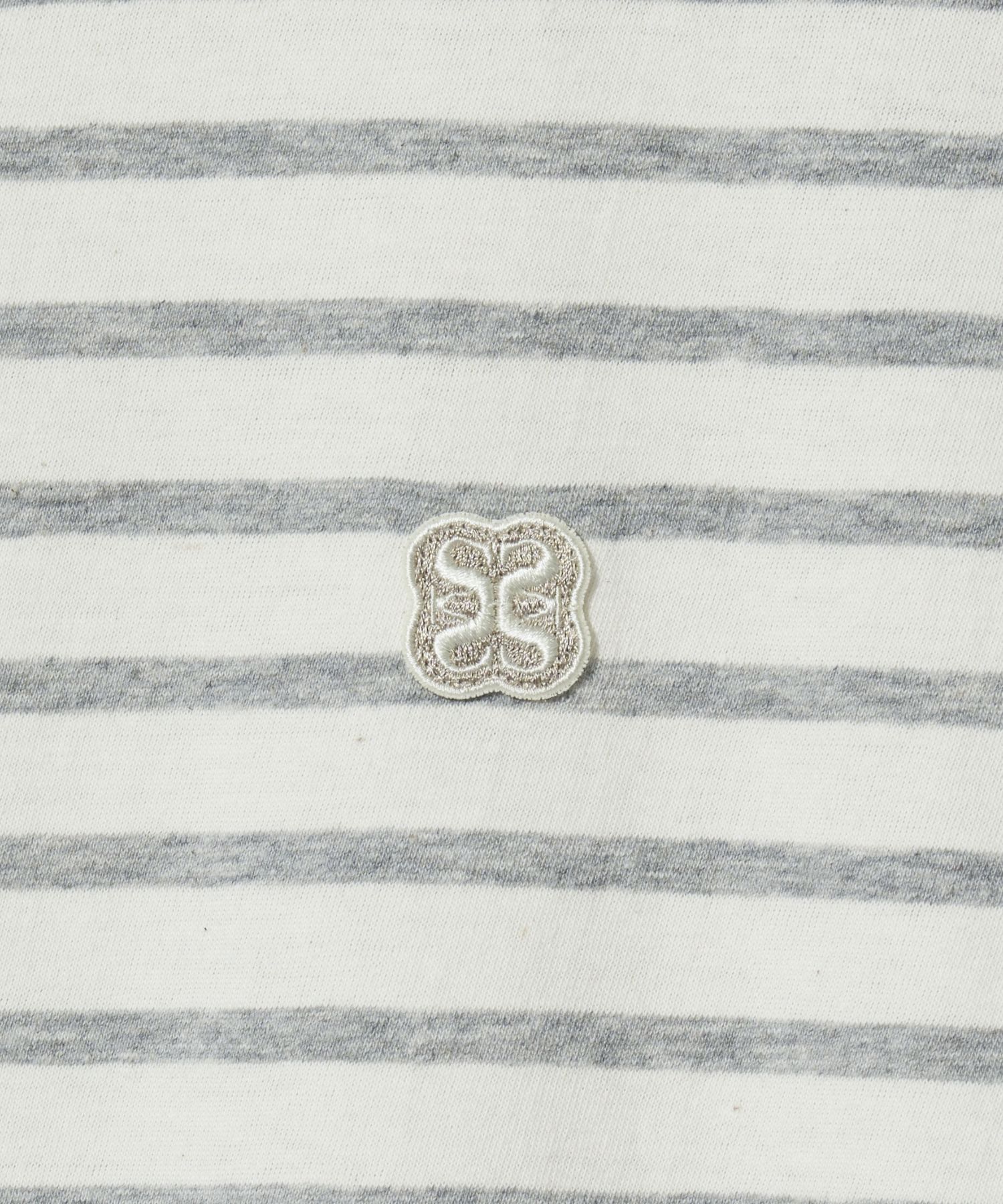 ◆SATUR◆ All day basic striped short sleeve t-shirt gray SA MUSINSA | SATUR All Day Basic Stripe Short Sleeve T-shirt Gray