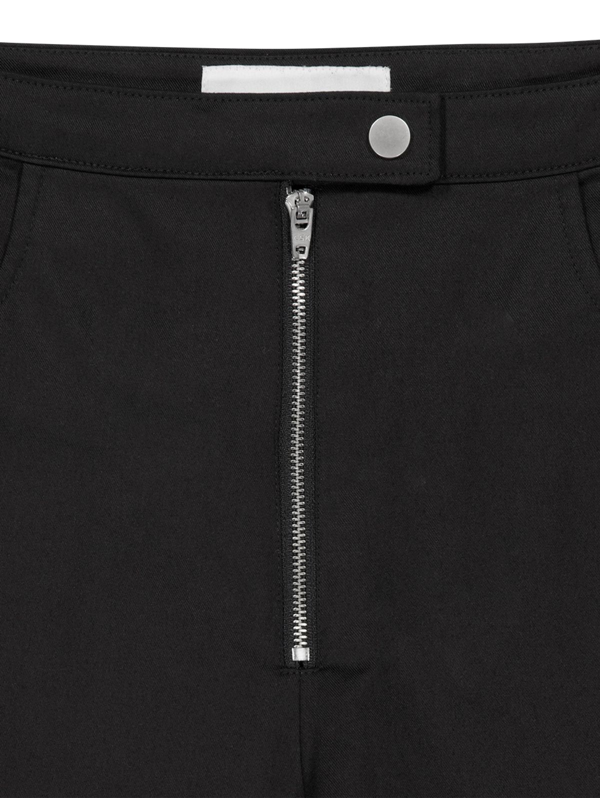 뚜오미오(TUOMIO) BELTED BOOTSCUT PANTS [BLACK]