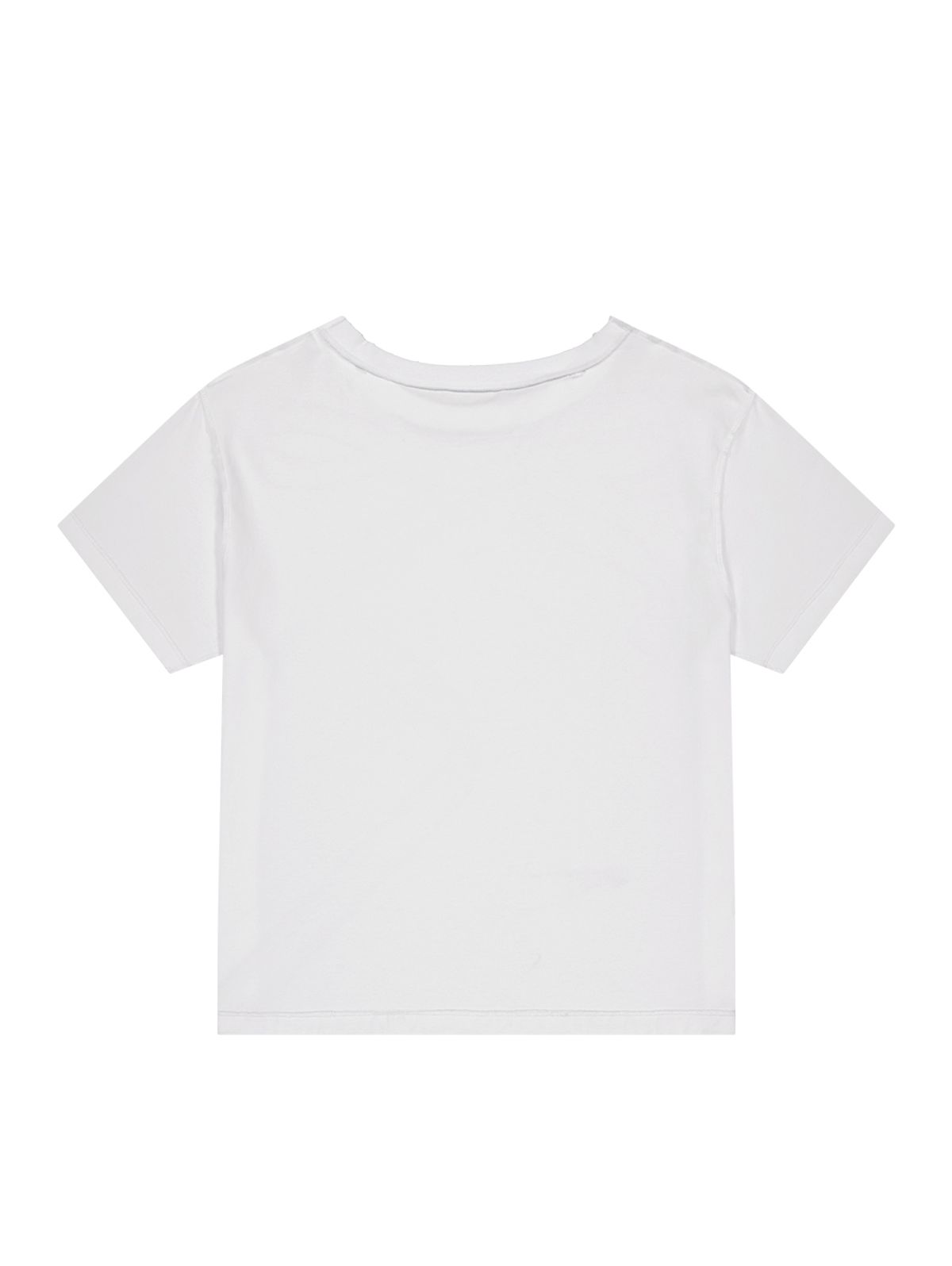 뚜오미오(TUOMIO) DAMAGED T-SHIRTS [WHITE]