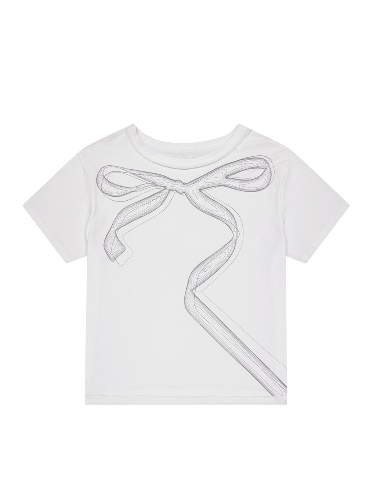 뚜오미오(TUOMIO) DAMAGED T-SHIRTS [WHITE]