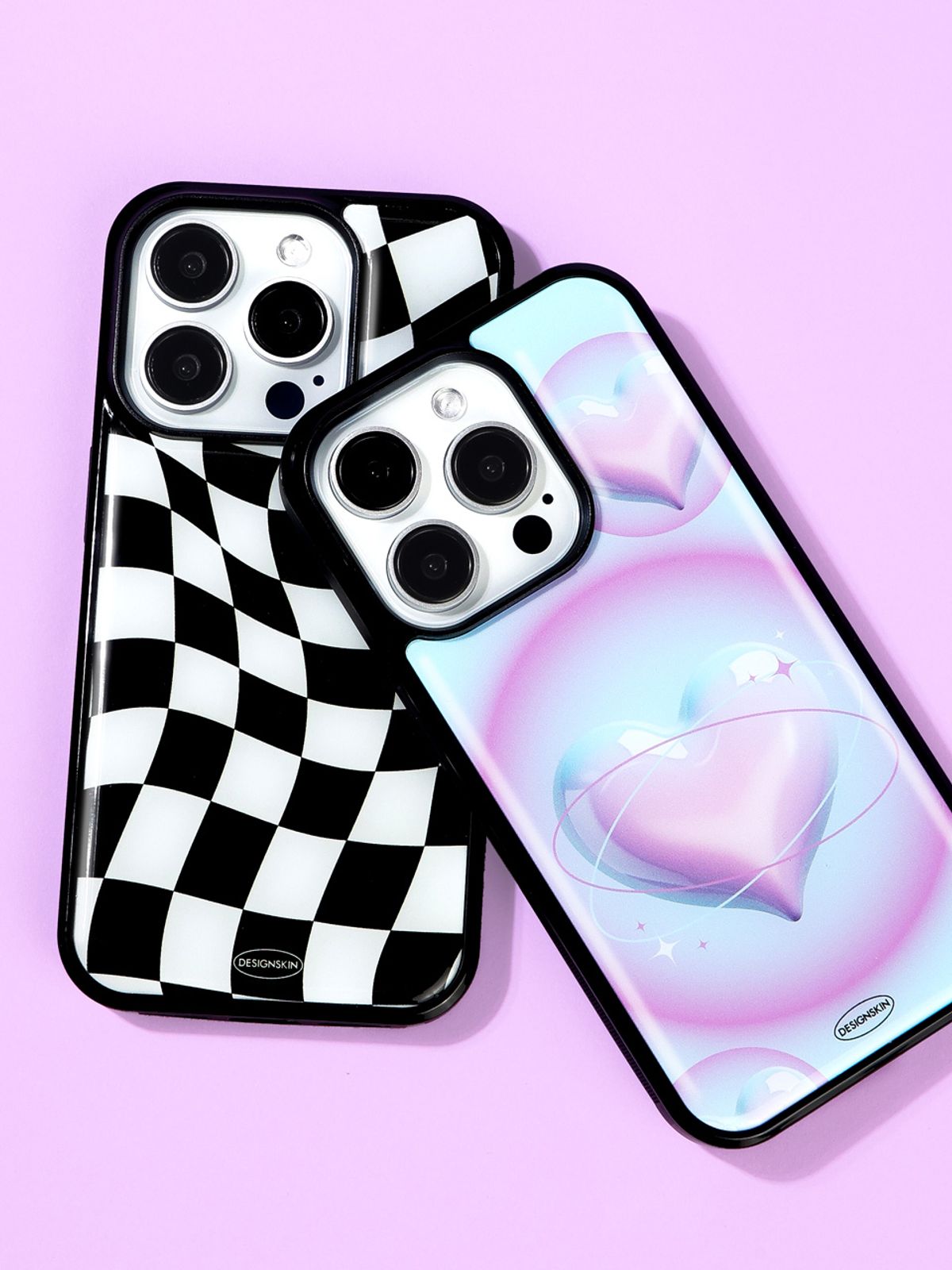 디자인스킨(DESIGNSKIN) 에폭시 그래픽 케이스ver.2 - 3D하트
