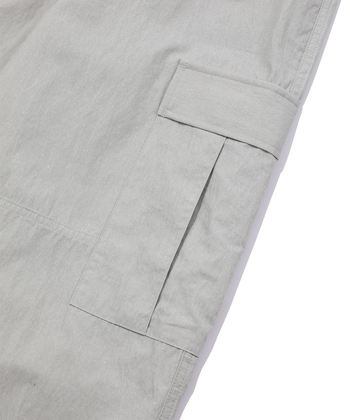 에피소드 언타이틀(EPISODE UNTITLED) PIGMENT STRING CARGO PANTS_LIGHT GRAY