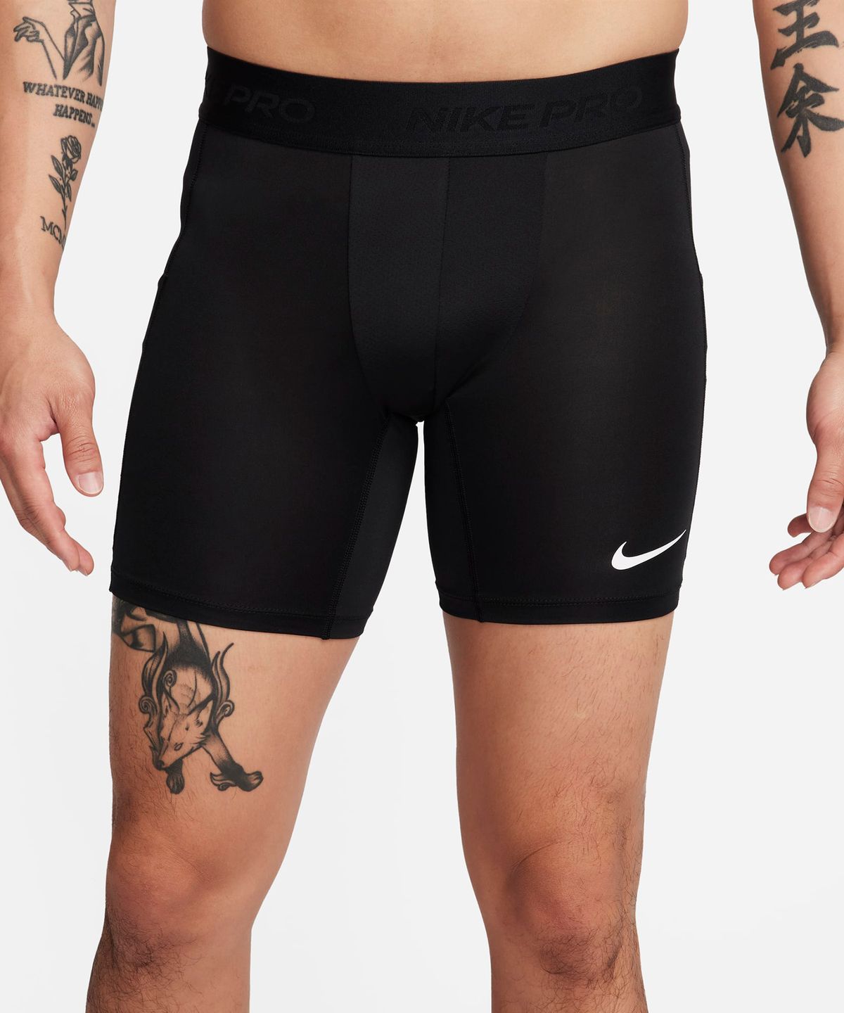나이키(NIKE) 프로 드라이 핏 피트니스 쇼츠 M - 블랙:화이트 / FB7959-010