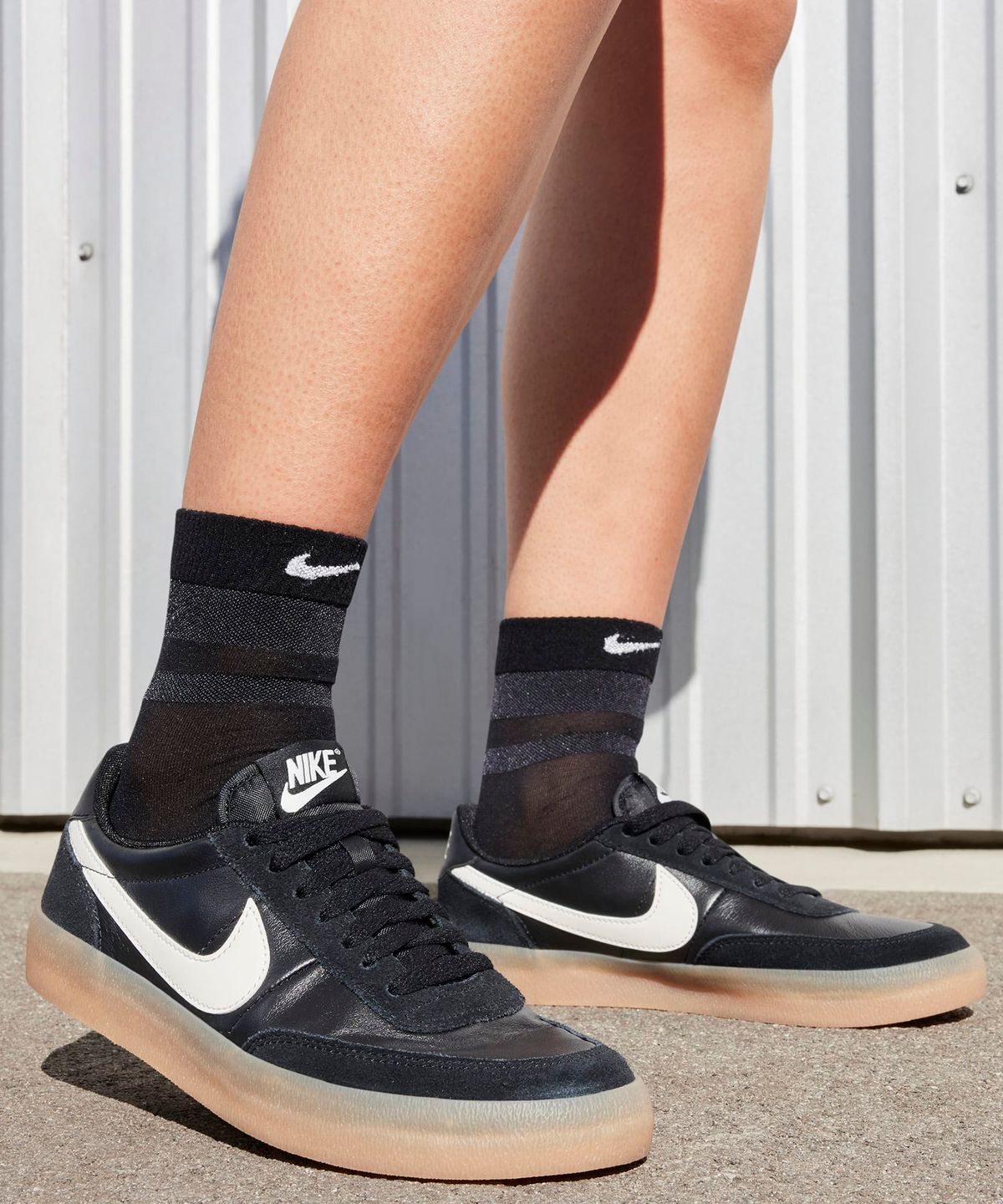 나이키(NIKE) 킬샷 2 레더 W - 블랙:검 옐로우:세일 / FZ5630-001