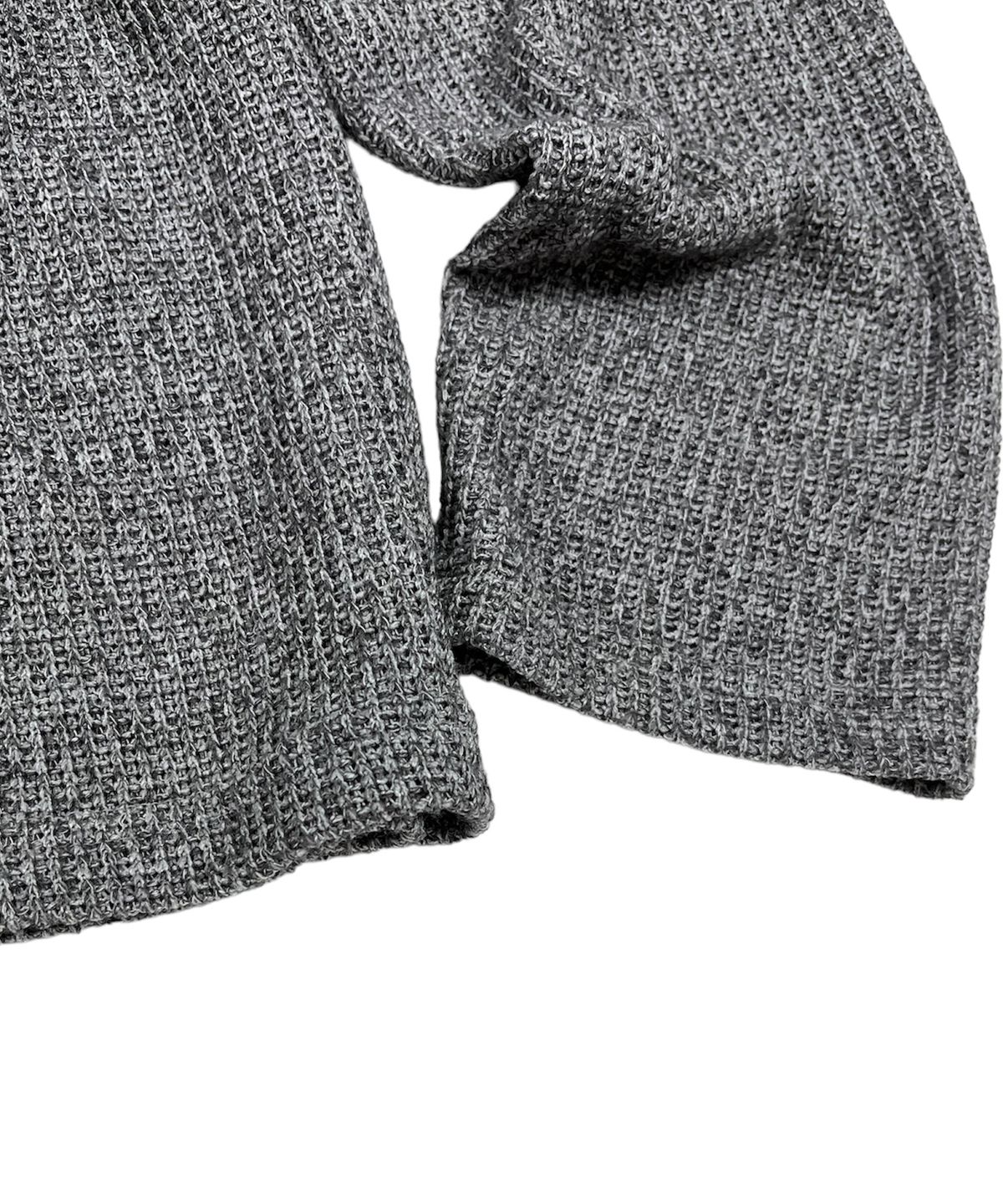 스케이터락(SK8ER ROCK) Loose Melange Knit Star Pullover (melange gray)