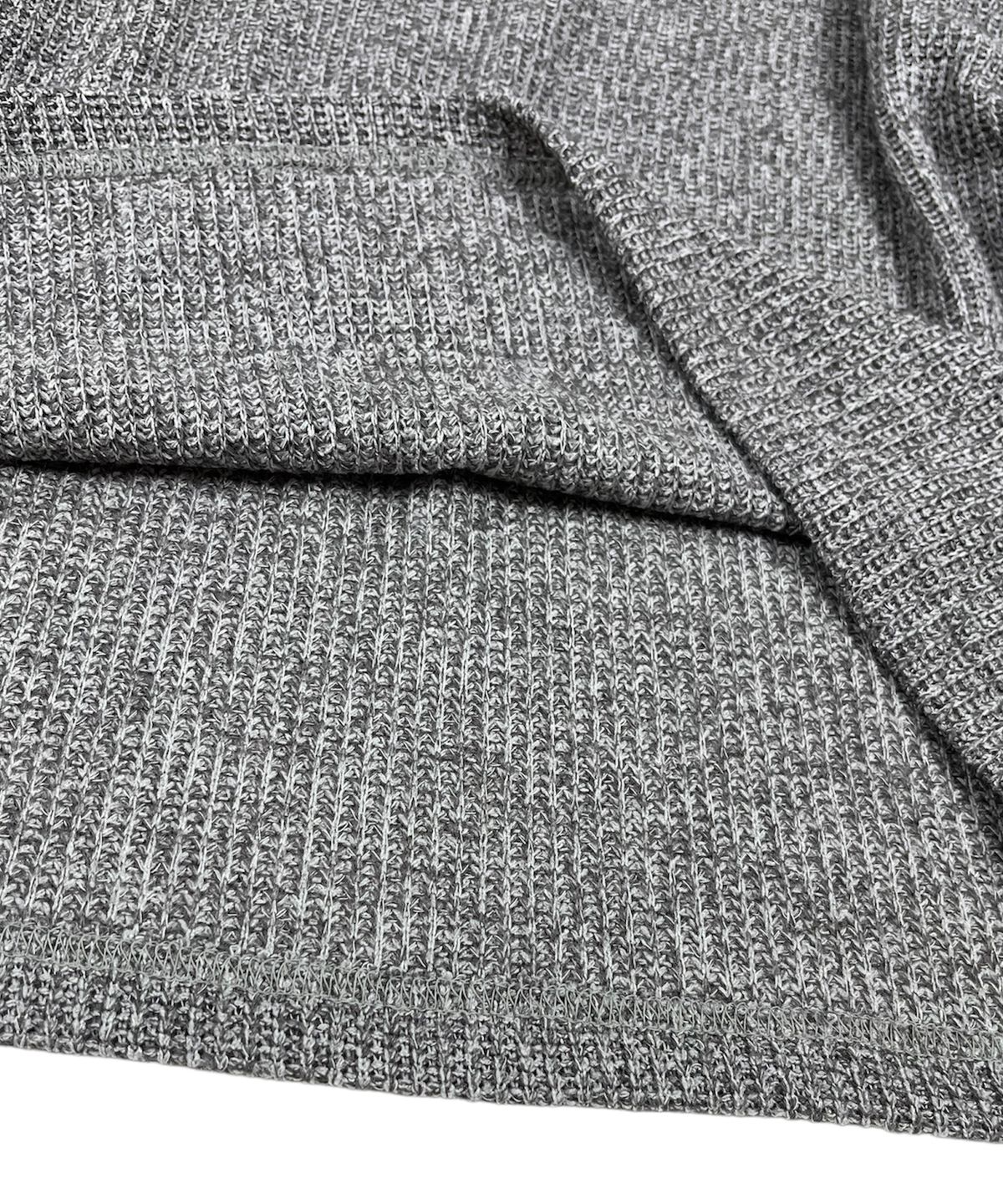 스케이터락(SK8ER ROCK) Loose Melange Knit Star Pullover (melange gray)