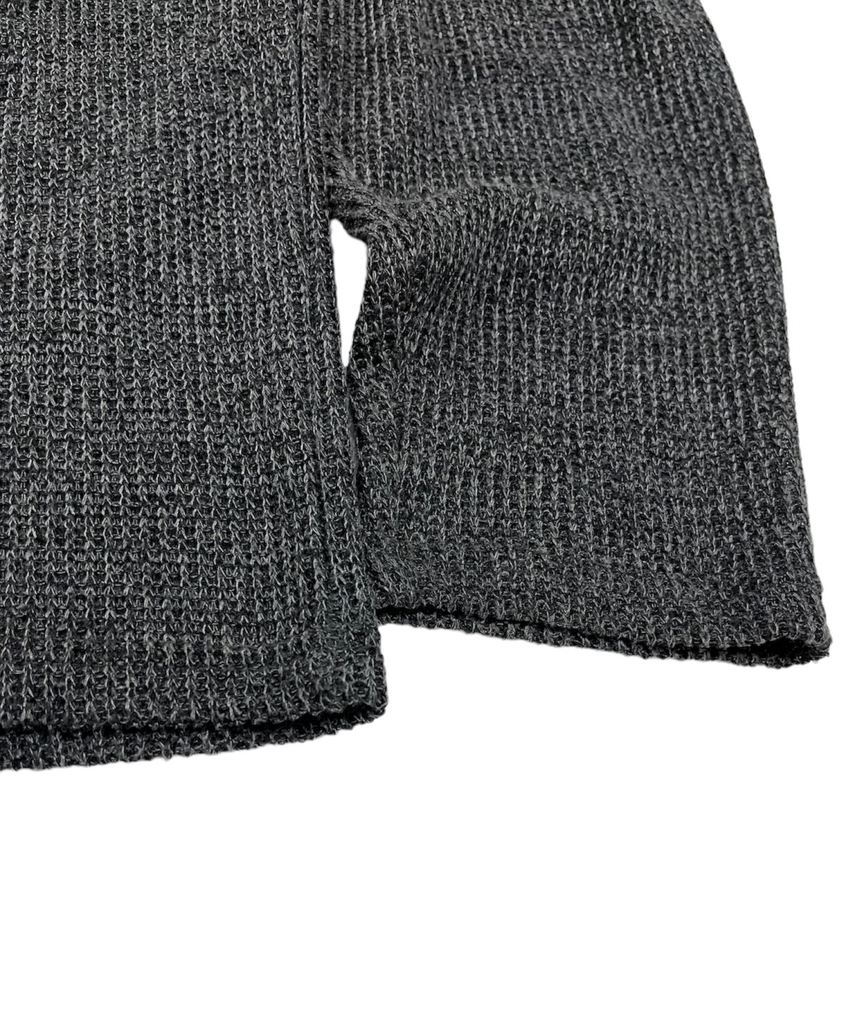 스케이터락(SK8ER ROCK) Loose Melange Knit Star Pullover (melange charcoal)