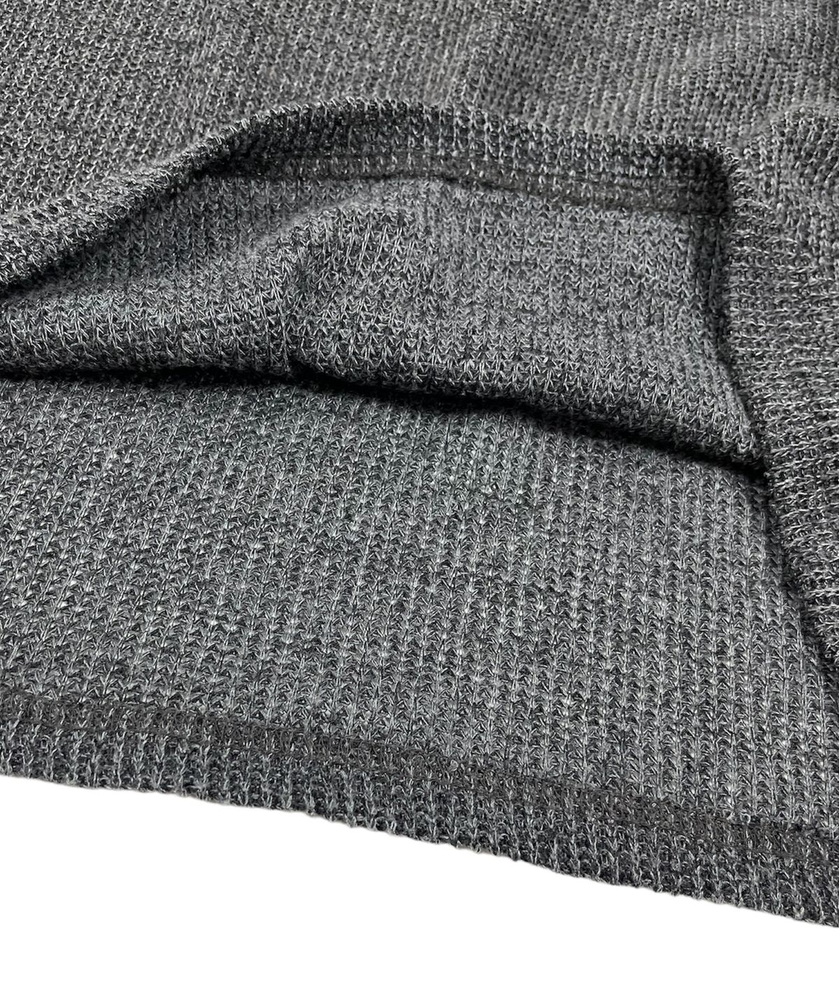 스케이터락(SK8ER ROCK) Loose Melange Knit Star Pullover (melange charcoal)