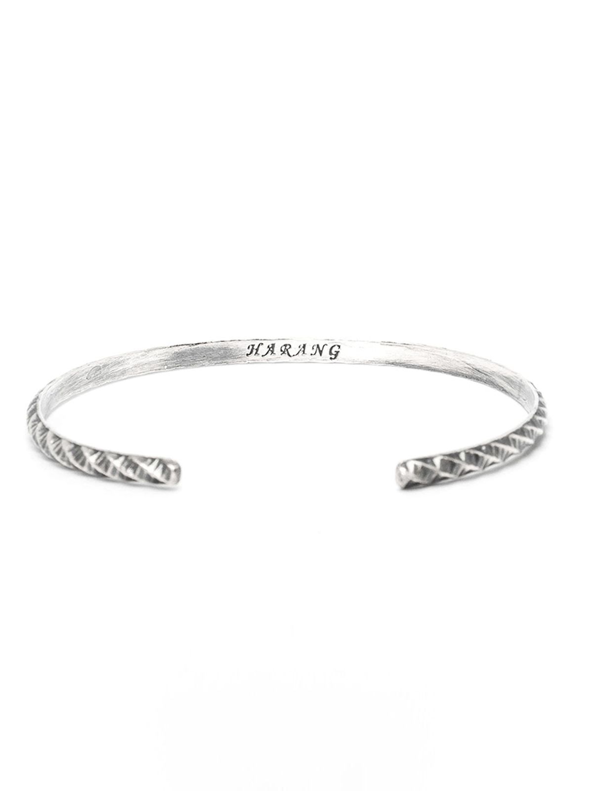 하랑(HARANG) HR 03B_Silver Bangle Bracelet