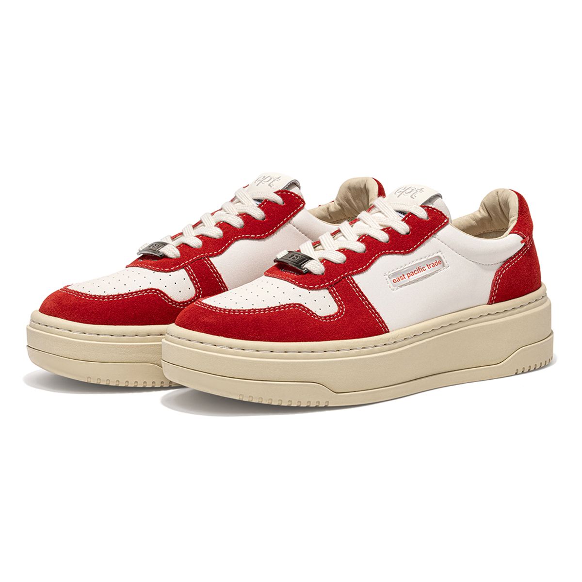 이피티(EPT) COURT HIGH (RED/OFF WHITE)